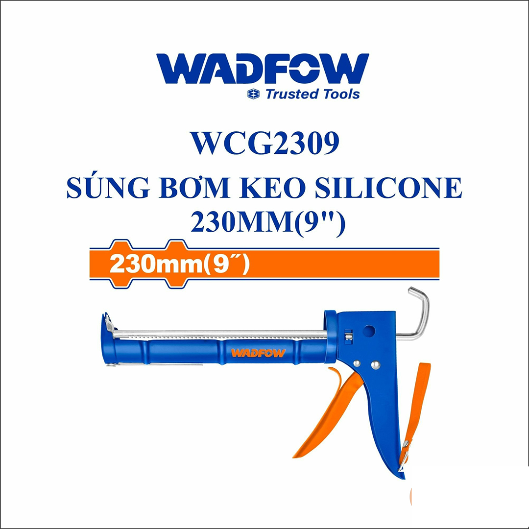 Hình ảnh 2 của mặt hàng Súng bắn keo silicon 230mm (9") Wadfow WCG1309