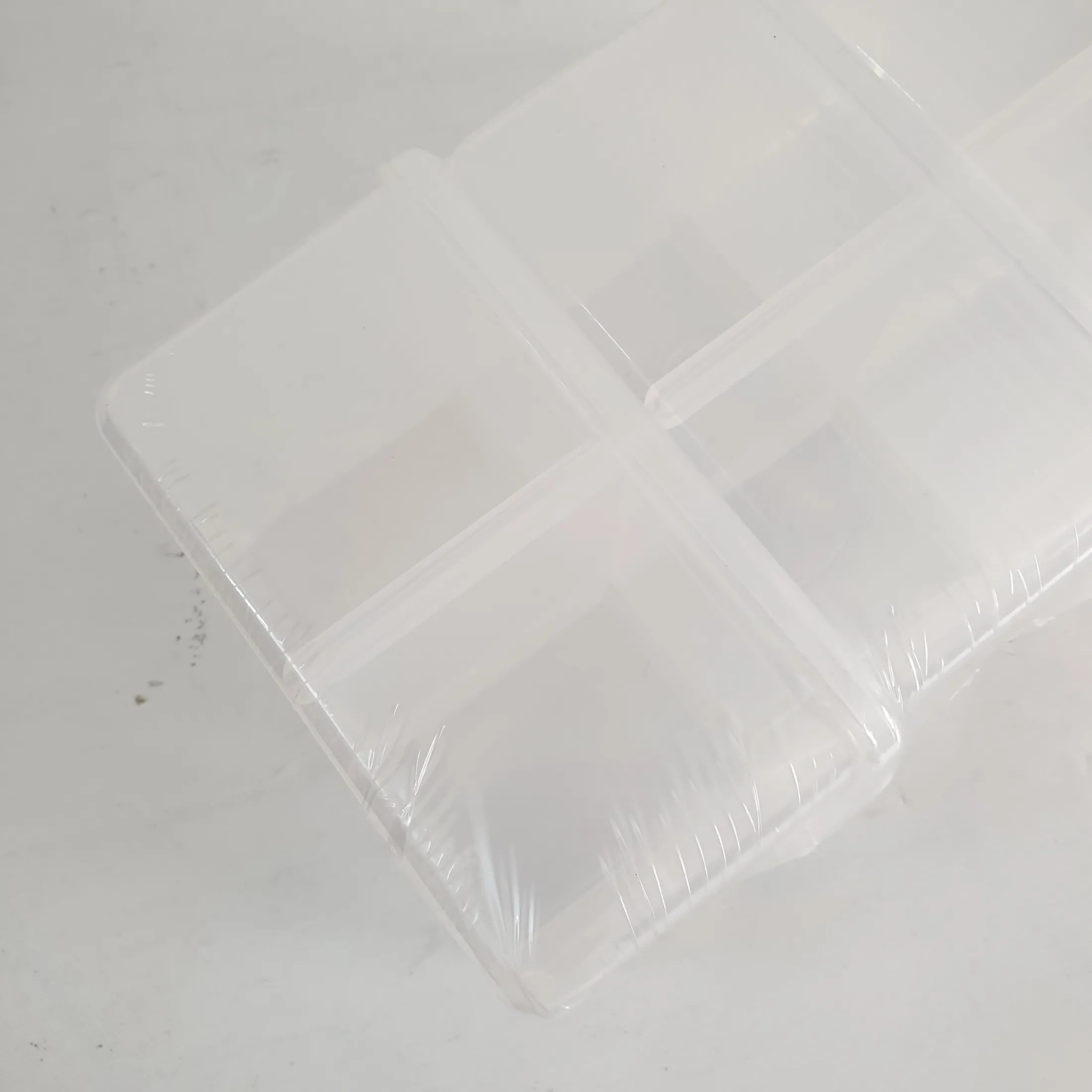 Hình ảnh 3 của mặt hàng Bộ 3 hộp nhựa trong suốt chia ngăn đựng linh kiện 150x105x80mm Wadfow WTB8333