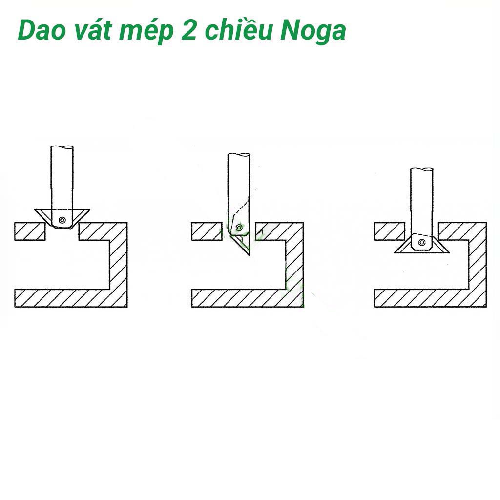 Hình ảnh 2 của mặt hàng Dao vát mép 2 chiều 2-5.5mm Noga