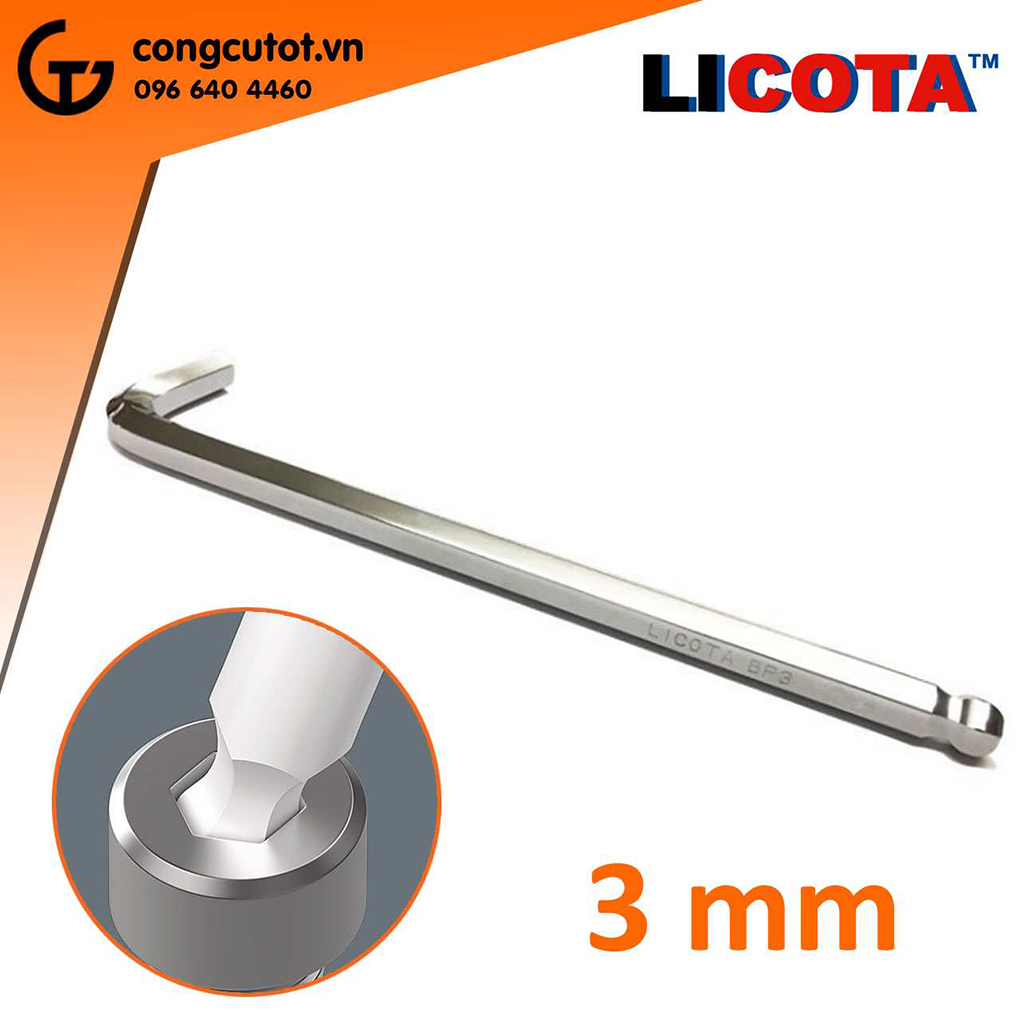 Hình ảnh 3 của mặt hàng Lục giác bi lẻ 3mm chữ L Sensh