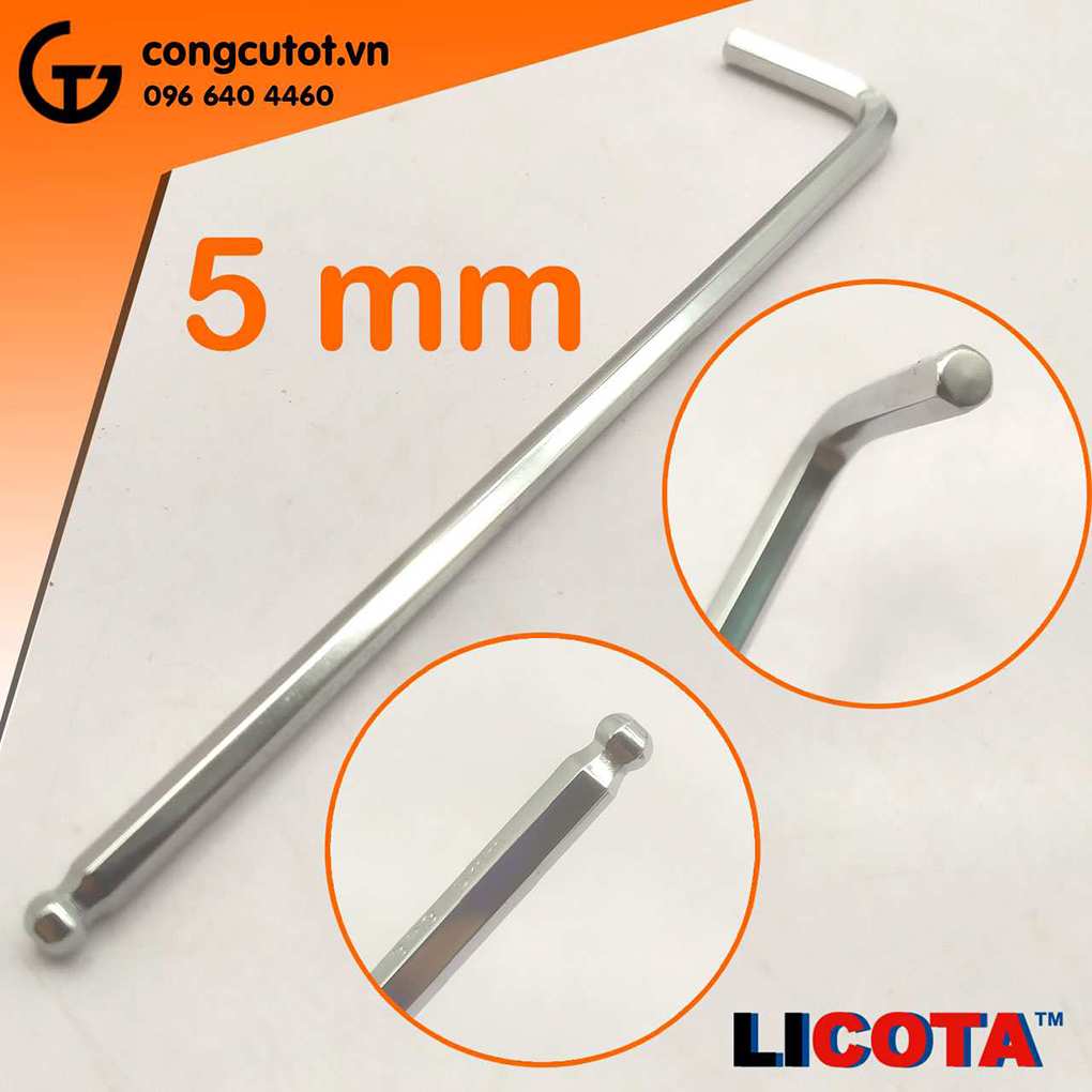 Hình ảnh 3 của mặt hàng Lục giác bi lẻ 5mm chữ L Sensh