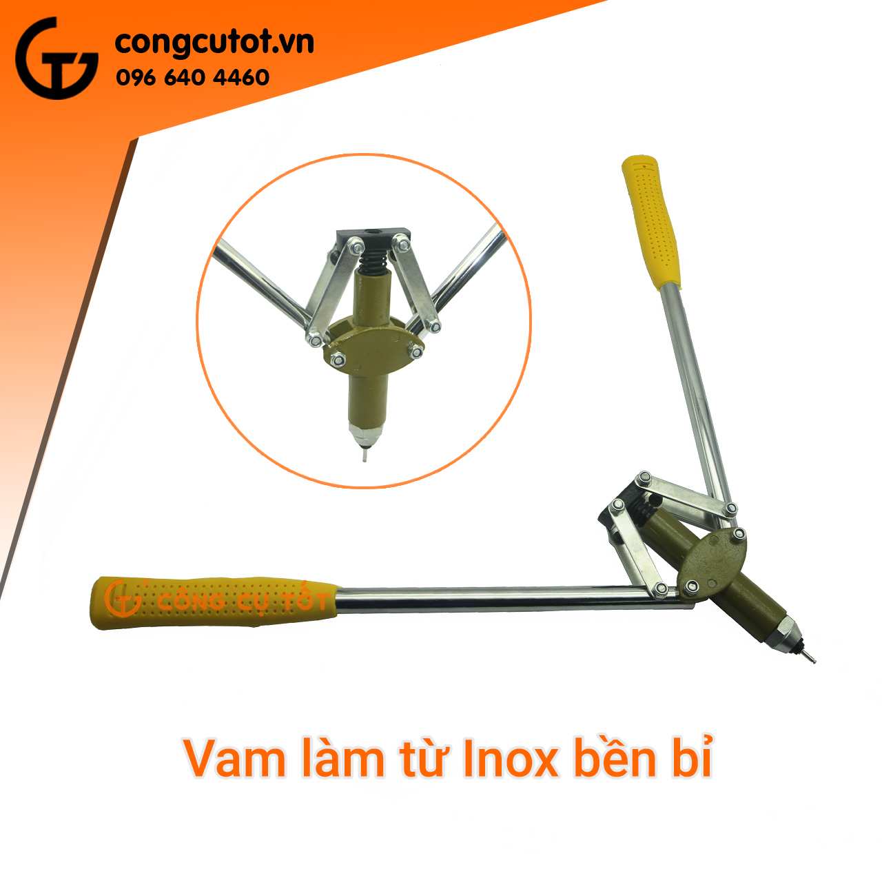 Hình ảnh 5 của mặt hàng Kìm rút rive 17" tay dài Sensh