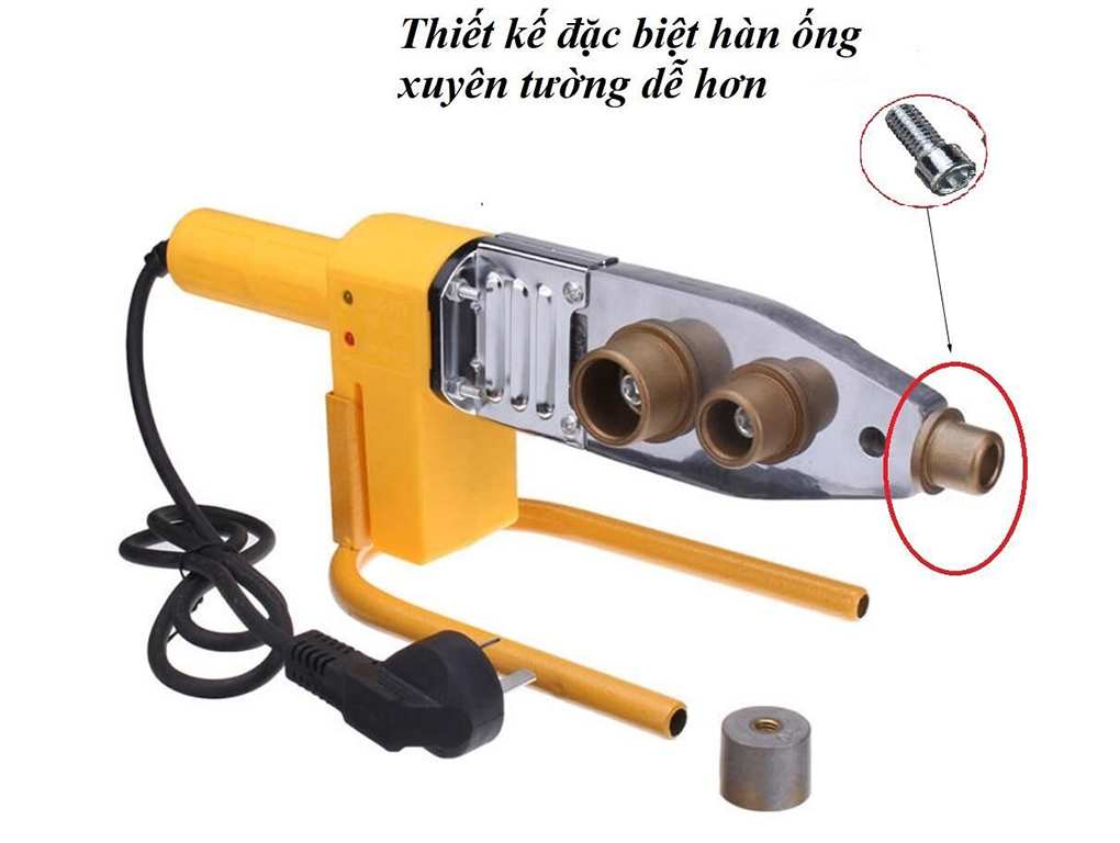 Hình ảnh 6 của mặt hàng Máy hàn ống nhiệt 750W Ø20-32mm Sensh