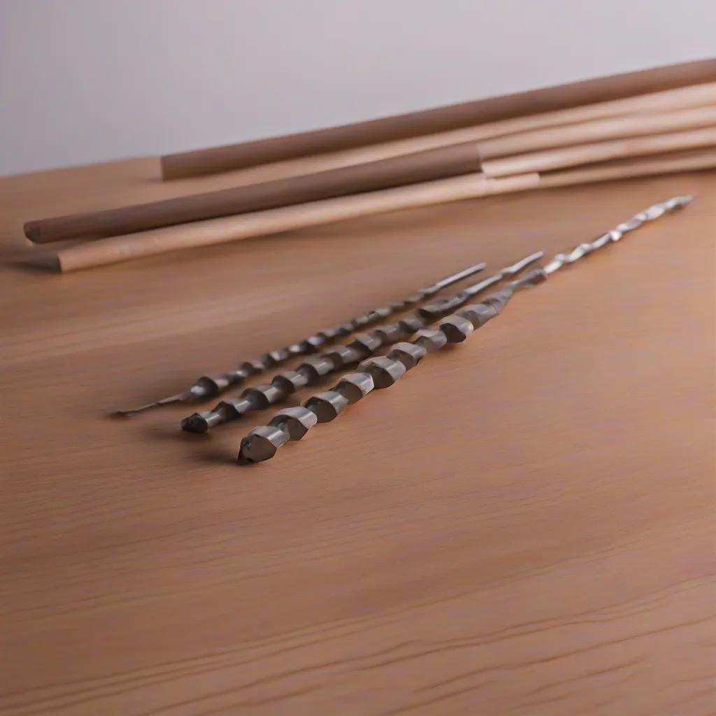 Hình ảnh 6 của mặt hàng Mũi khoan gỗ xoắn ốc cạnh cắt đơn Ø13.5mm chuôi lục loại dài 500mm Onishi