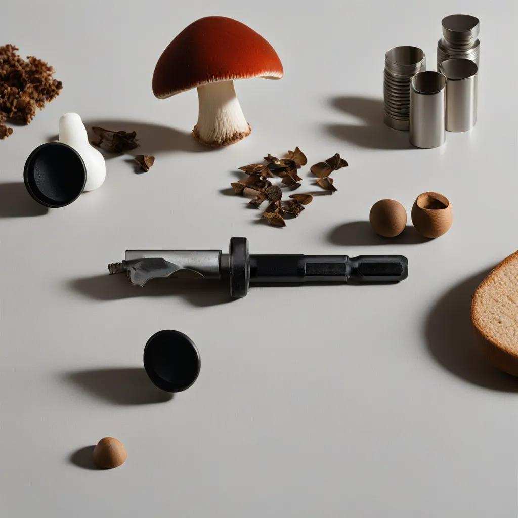 Hình ảnh 6 của mặt hàng Mũi khoan gỗ trồng nấm Ø9.3mm cữ cố định 31mm chuôi lục 6 ly 76mm Onishi