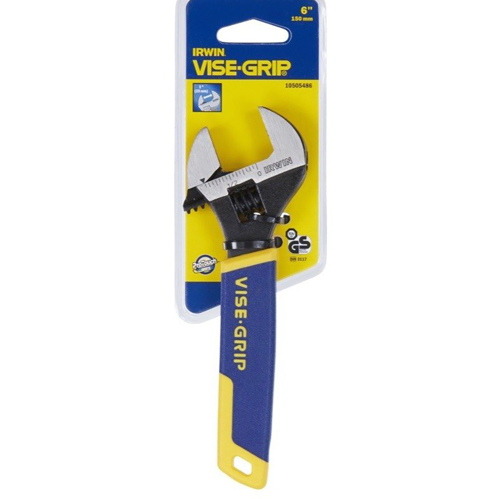 Hình ảnh 1 của mặt hàng Mỏ lếch 6inch Irwin - Vise Grip (cán bọc nhựa)