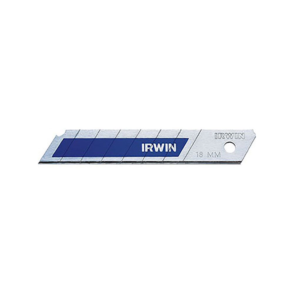 Hình ảnh 1 của mặt hàng Lưỡi dao rọc giấy 18mm (carbon) Irwin - Vỉ 5 cái