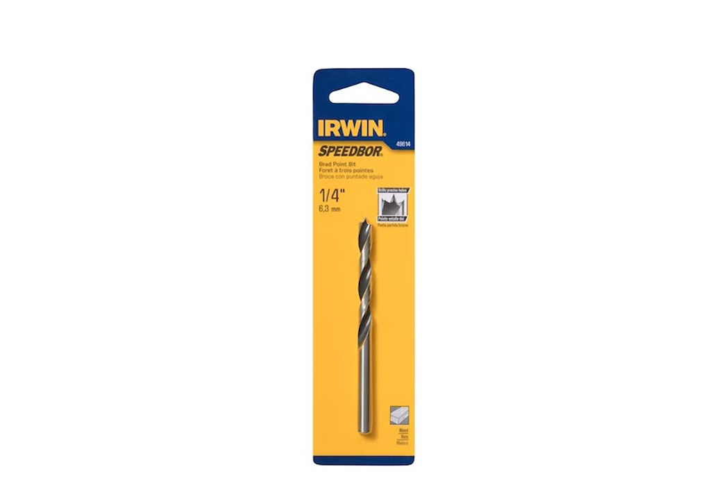 Hình ảnh 2 của mặt hàng Mũi khoan gỗ đầu đinh 1/4" Irwin