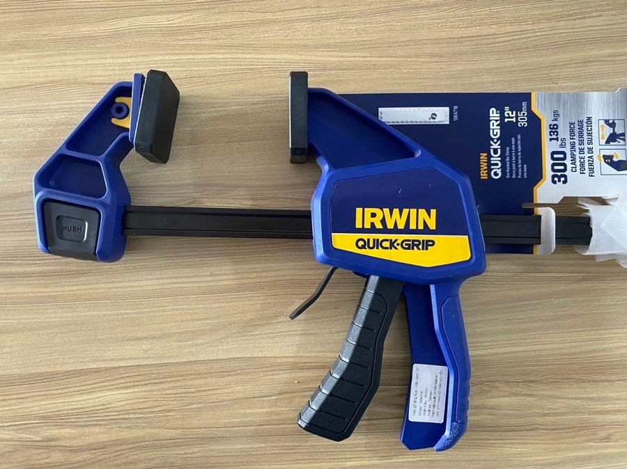 Hình ảnh 9 của mặt hàng Kẹp gỗ tăng đưa 12inch Irwin - Nắp xanh