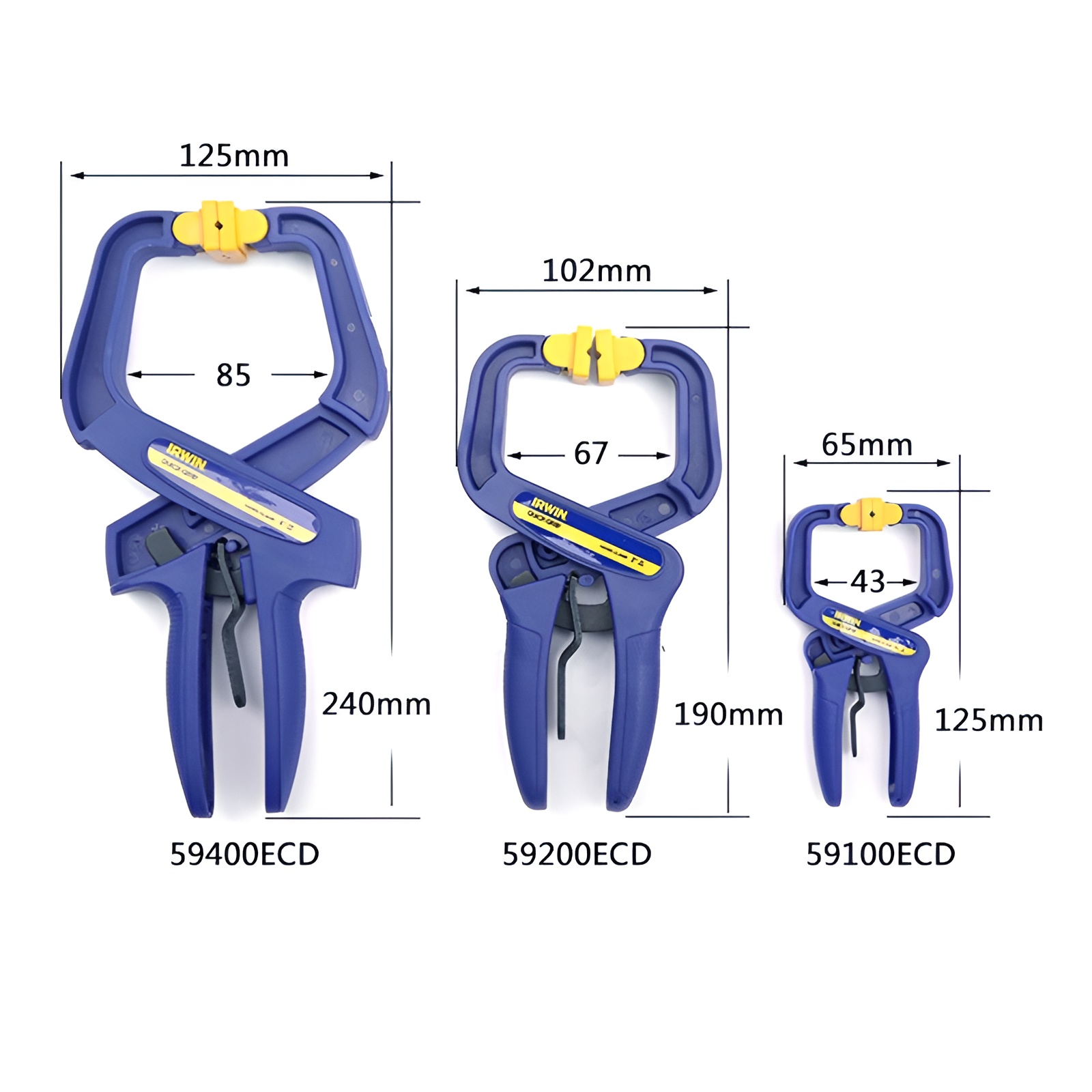 Hình ảnh 13 của mặt hàng Kẹp nhanh 100mm Irwin