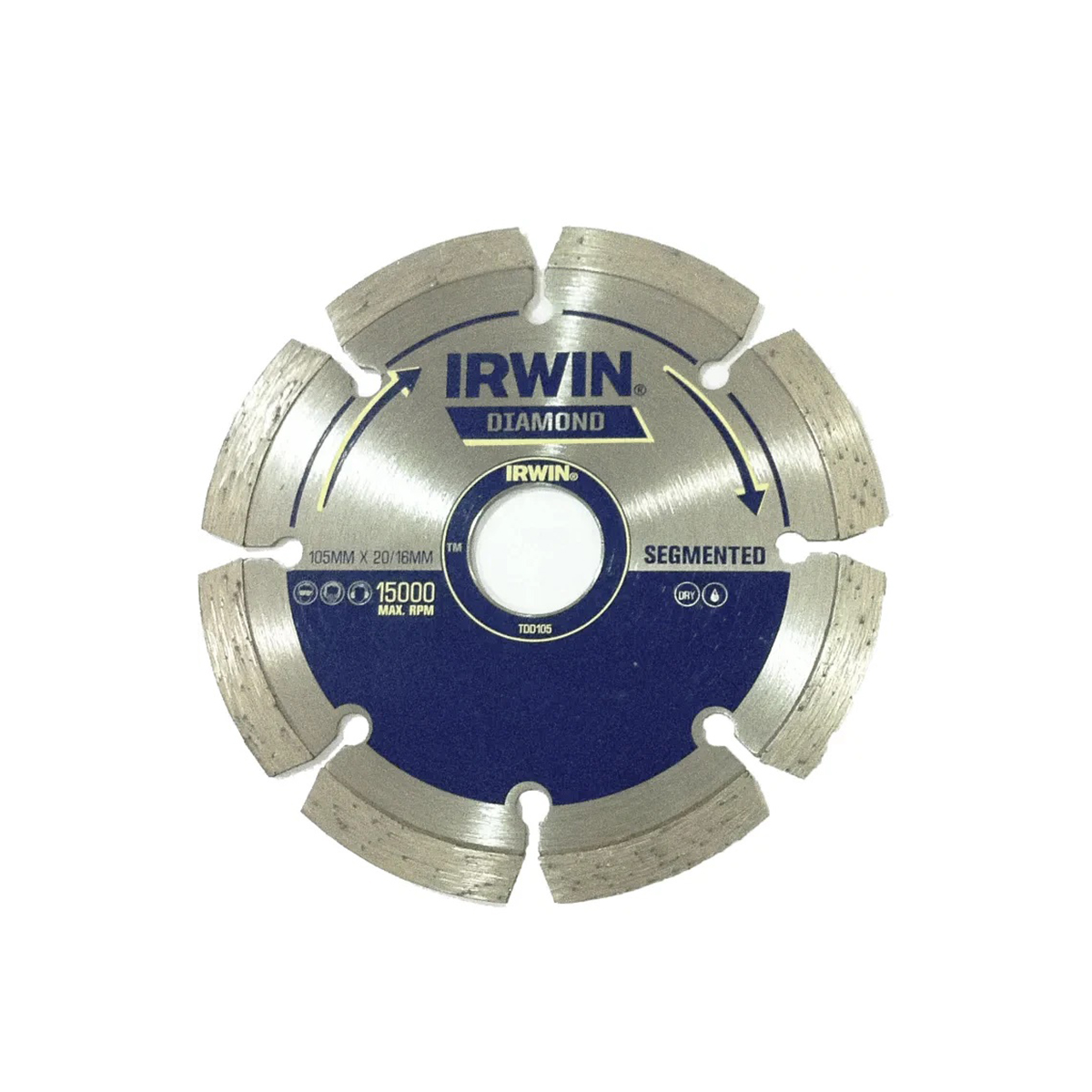 Hình ảnh 1 của mặt hàng Đá cắt gạch, khô 105mm Irwin