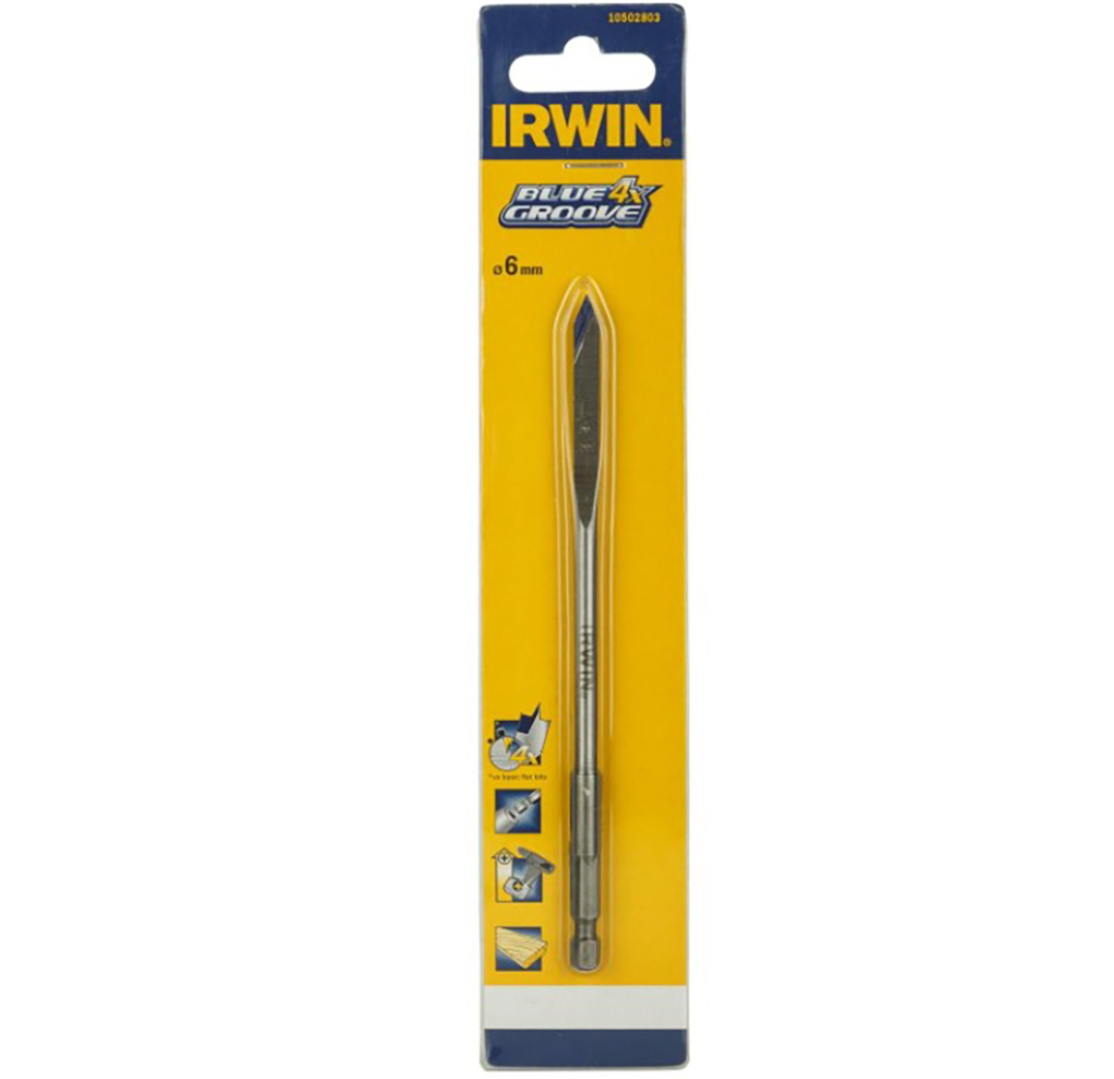 Hình ảnh 1 của mặt hàng Mũi khoan gỗ đuôi cá dài 152mm (mũi tên) Irwin - 6mm