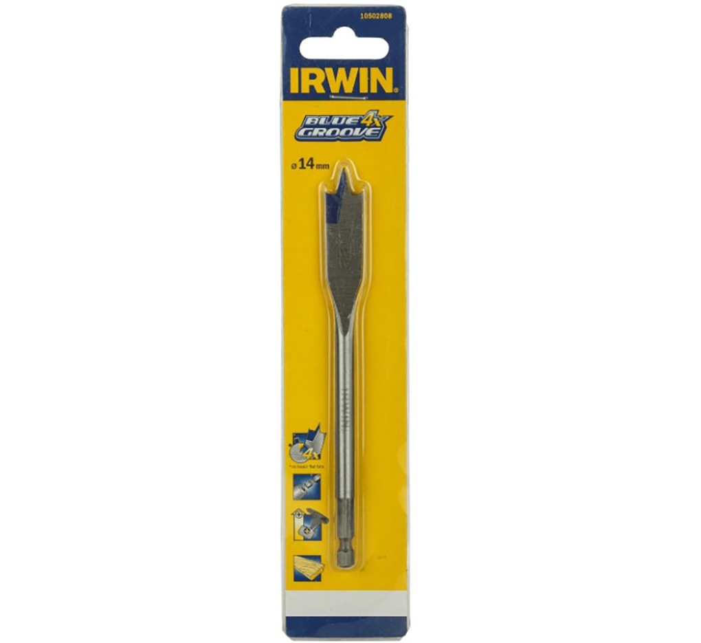 Hình ảnh 1 của mặt hàng Mũi khoan gỗ đuôi cá dài 152mm (mũi tên) Irwin - 14mm