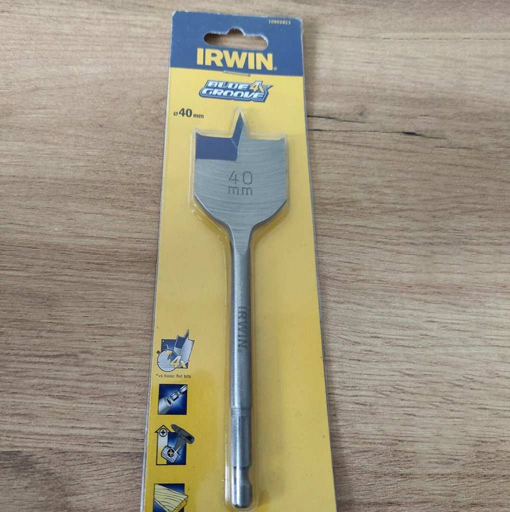 Hình ảnh 2 của mặt hàng Mũi khoan gỗ đuôi cá dài 152mm (mũi tên) Irwin - 40mm