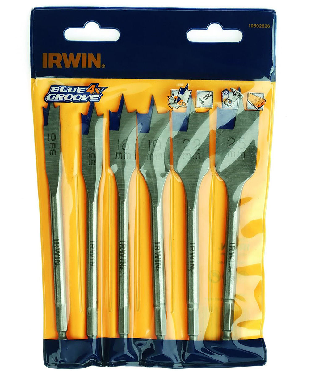 Hình ảnh 1 của mặt hàng Bộ 6 mũi khoan gỗ đuôi cá Irwin