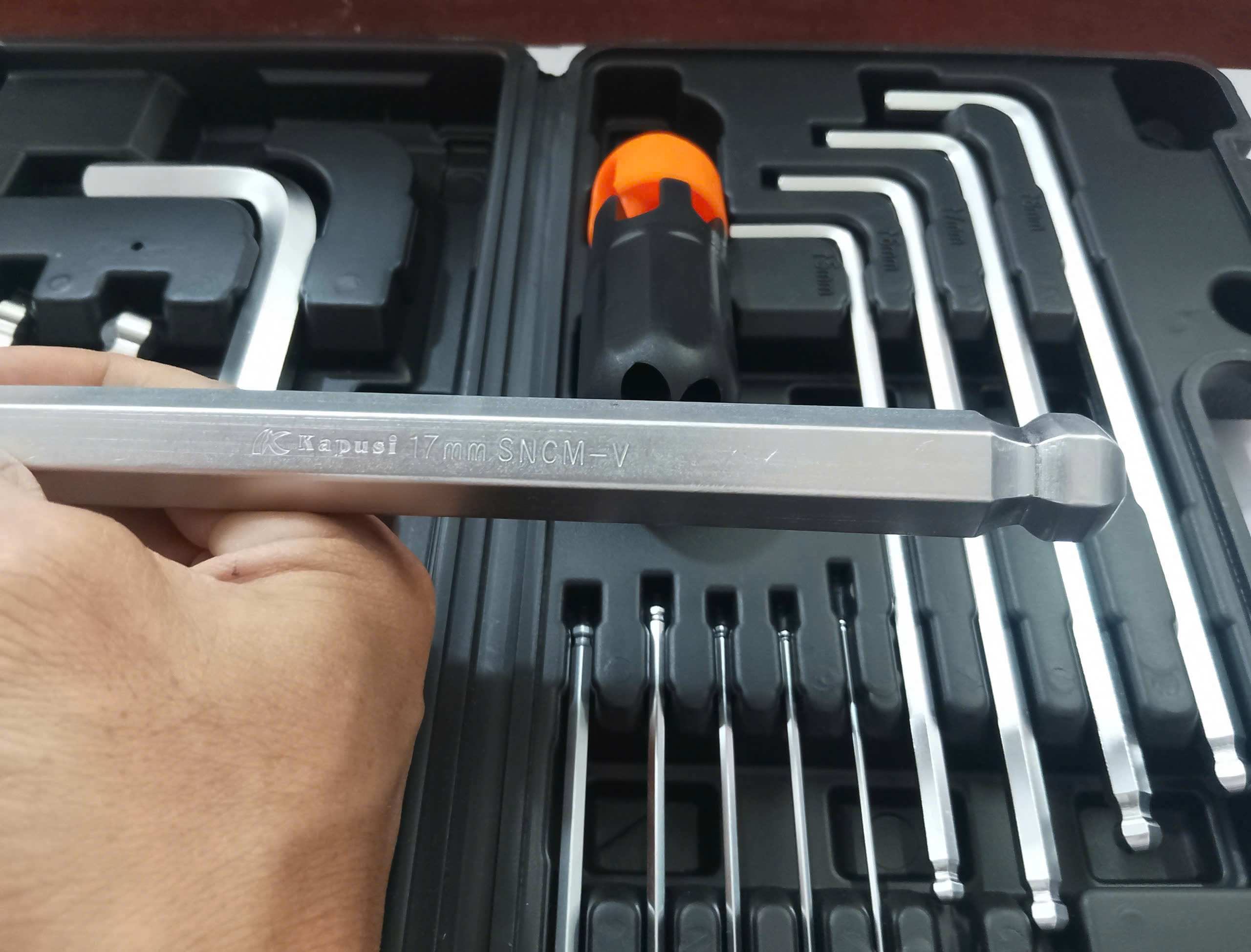Hình ảnh 25 của mặt hàng Bộ lục giác 13 chi tiết đại Kapusi K-0842