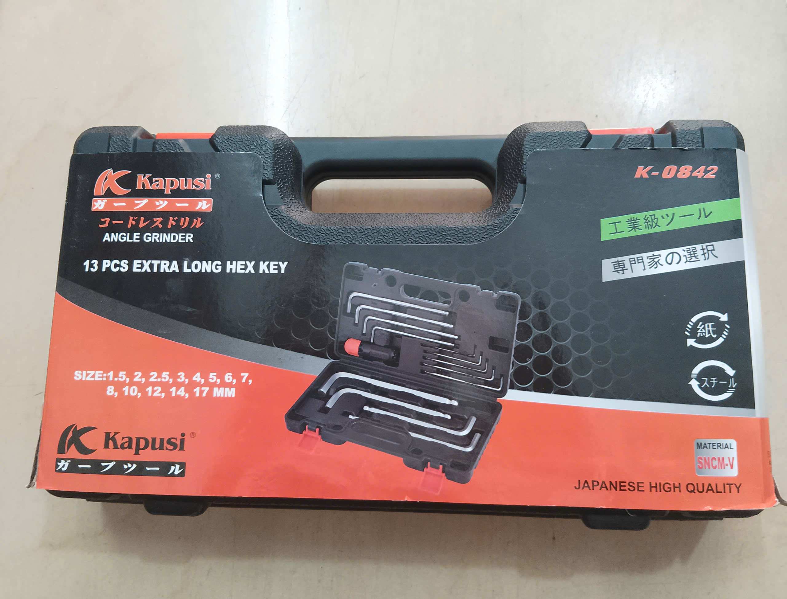 Hình ảnh 36 của mặt hàng Bộ lục giác 13 chi tiết đại Kapusi K-0842