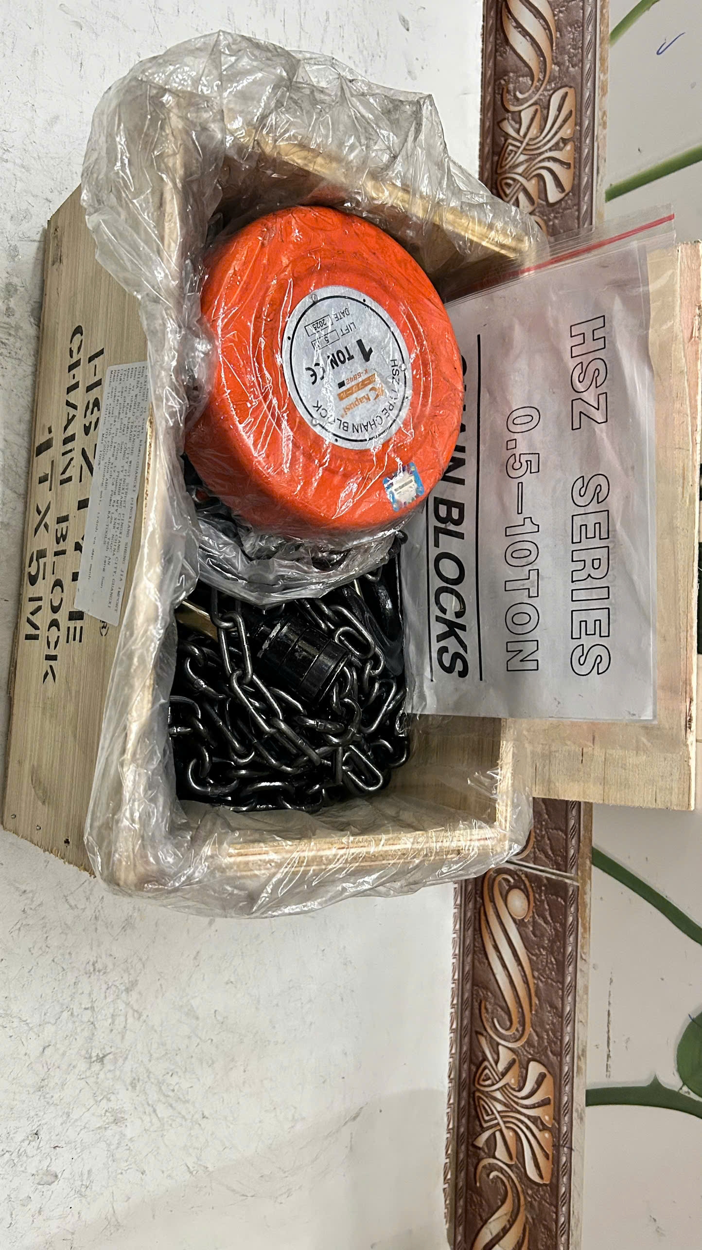 Hình ảnh 6 của mặt hàng Ba lăng xích 1Tx5M Kapusi K-6842