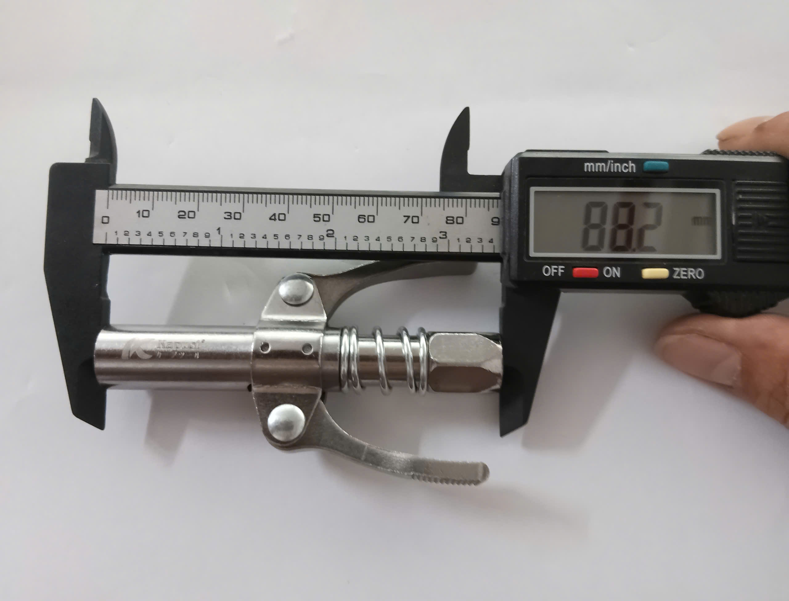 Hình ảnh 18 của mặt hàng Đầu bơm mỡ kẹp đôi Kapusi K-1011
