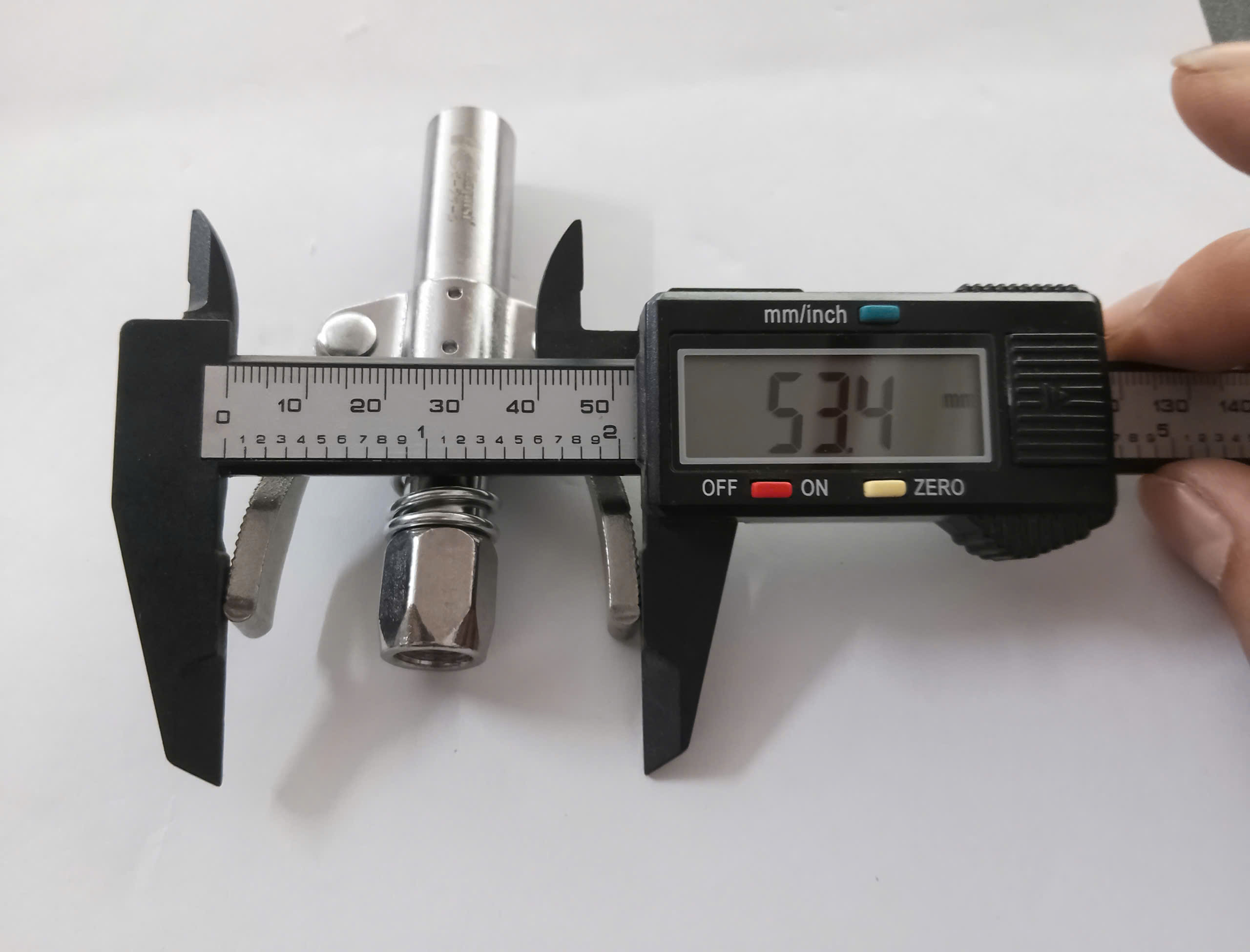 Hình ảnh 19 của mặt hàng Đầu bơm mỡ kẹp đôi Kapusi K-1011