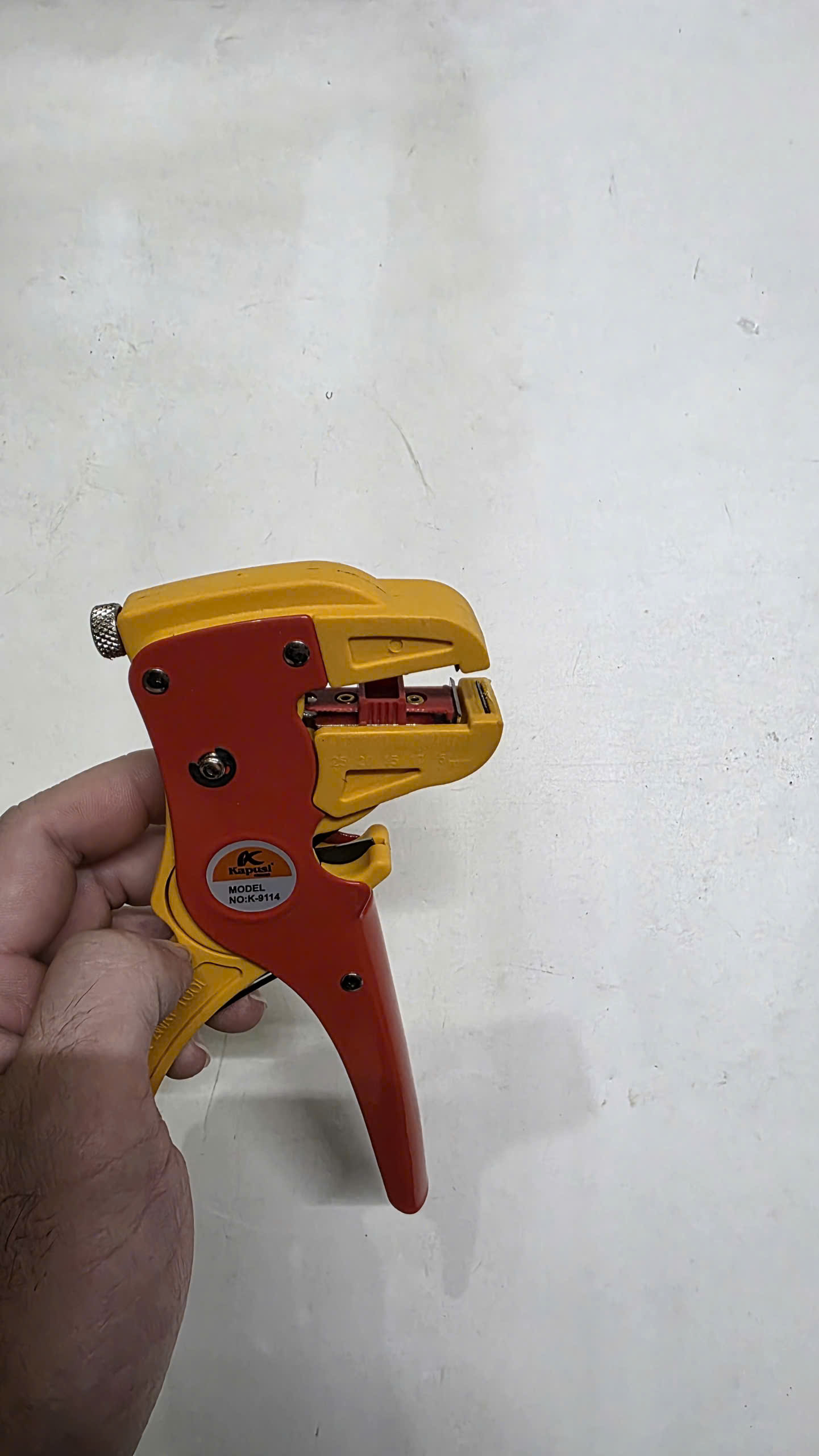 Hình ảnh 16 của mặt hàng Kìm tuốt dây mạng mỏ quạ Kapusi K-9114