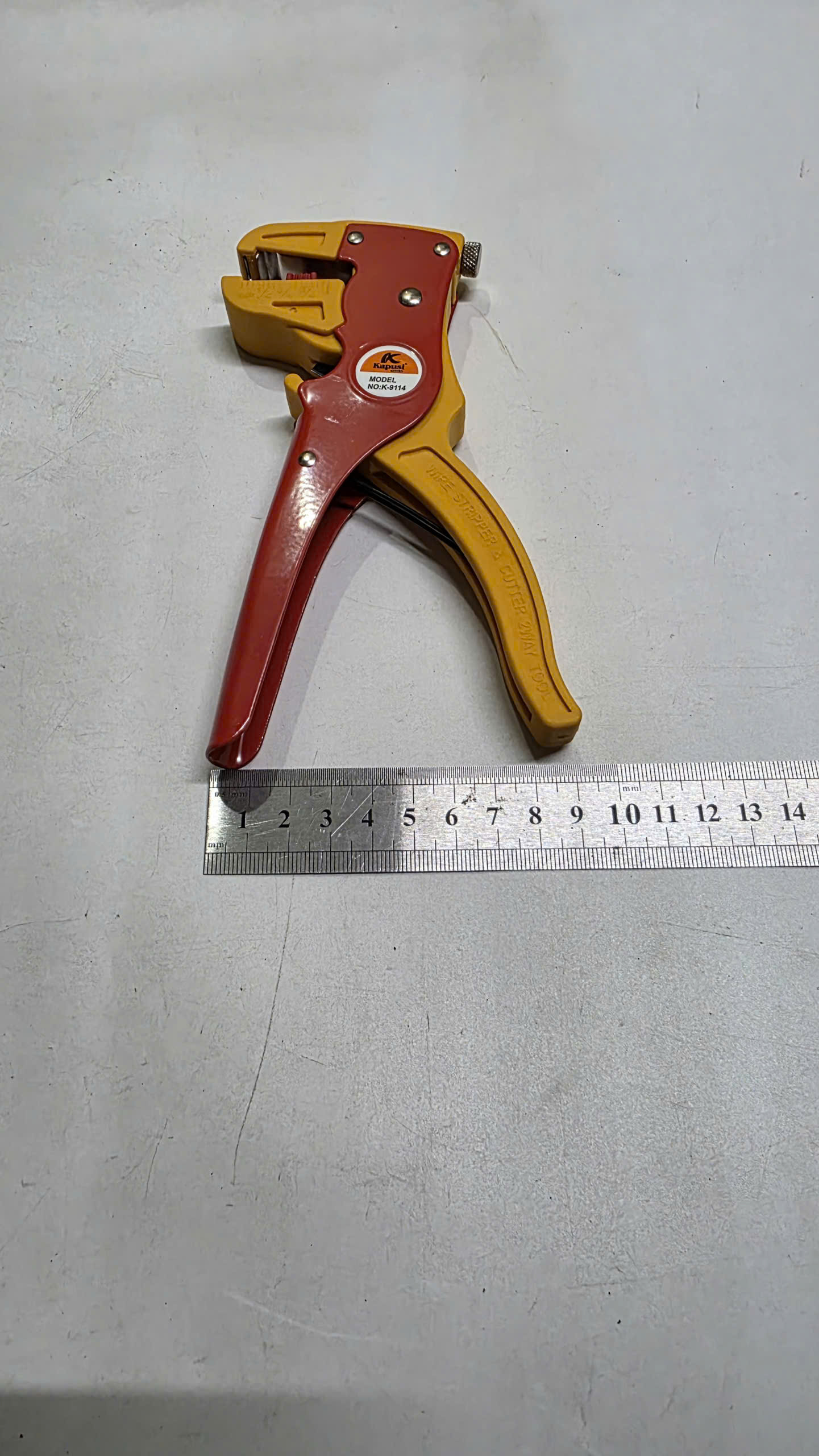 Hình ảnh 26 của mặt hàng Kìm tuốt dây mạng mỏ quạ Kapusi K-9114