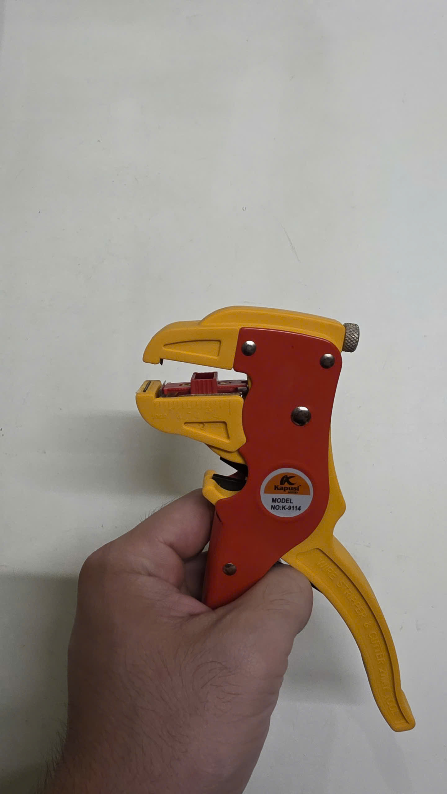 Hình ảnh 27 của mặt hàng Kìm tuốt dây mạng mỏ quạ Kapusi K-9114