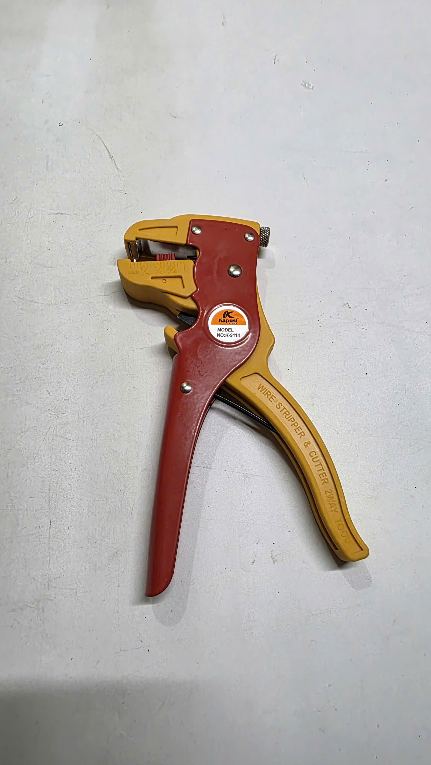 Hình ảnh 23 của mặt hàng Kìm tuốt dây mạng mỏ quạ Kapusi K-9114