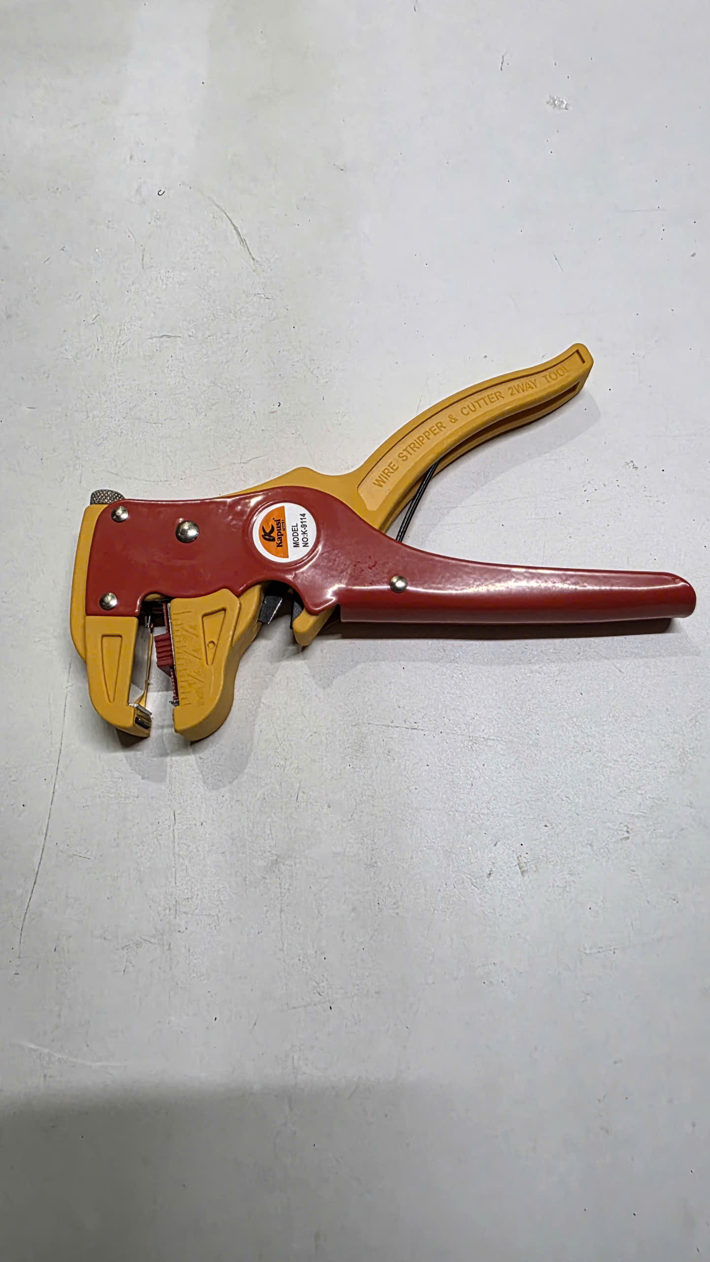 Hình ảnh 24 của mặt hàng Kìm tuốt dây mạng mỏ quạ Kapusi K-9114