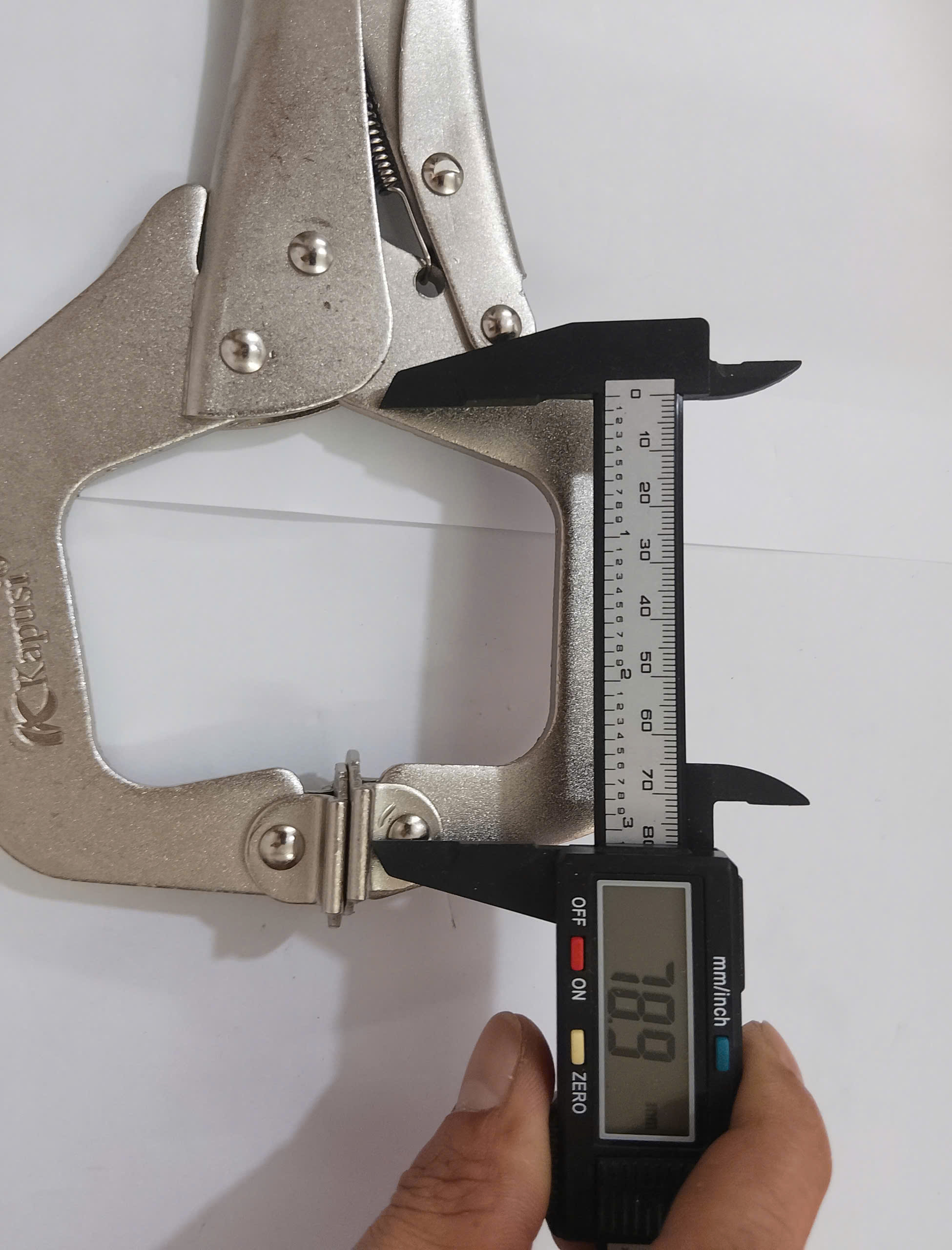 Hình ảnh 7 của mặt hàng Kìm bấm chết chữ C 11inch Kapusi K-8266