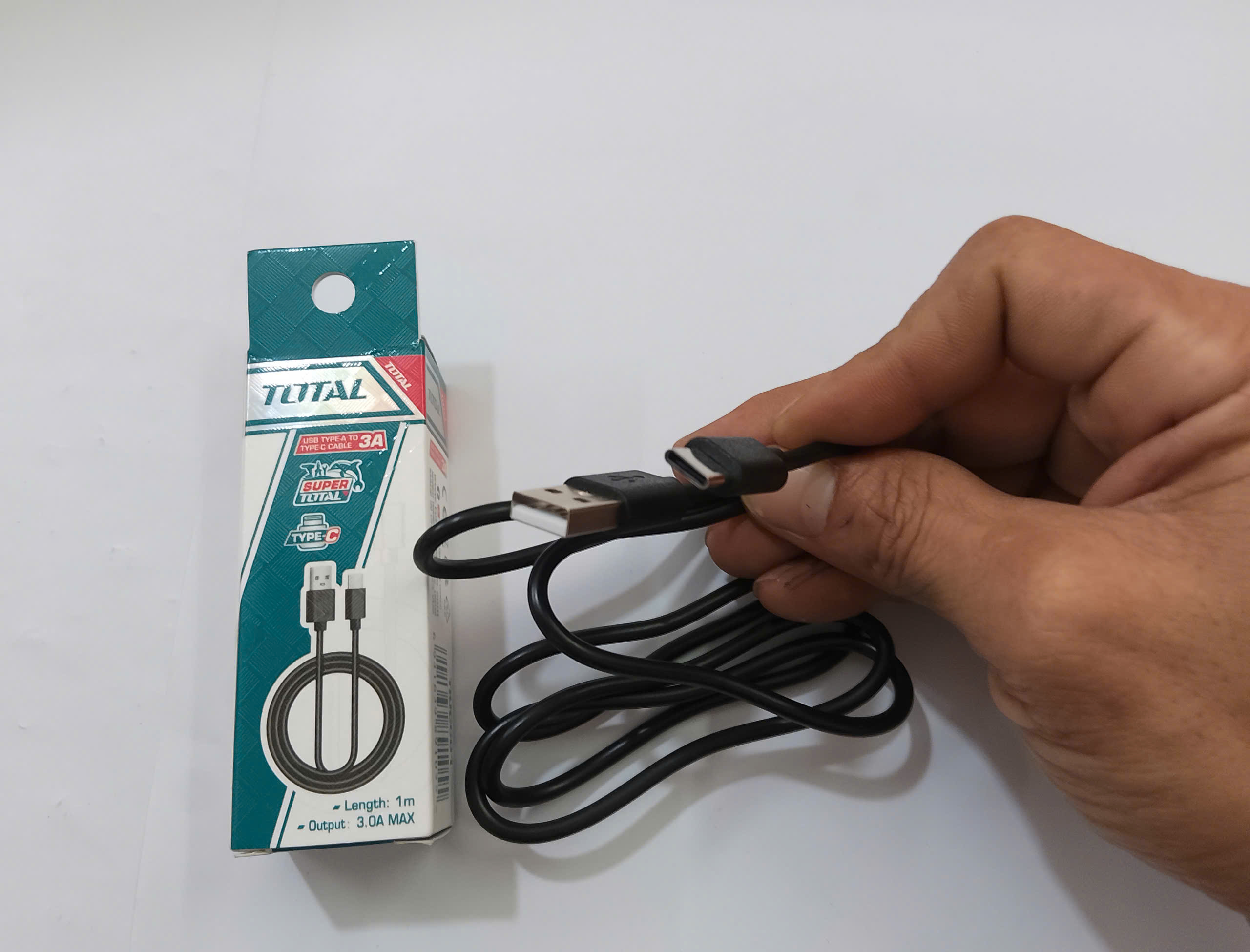 Hình ảnh 16 của mặt hàng Dây cáp sạc USB type A sang type C 1M Total TIUCC01