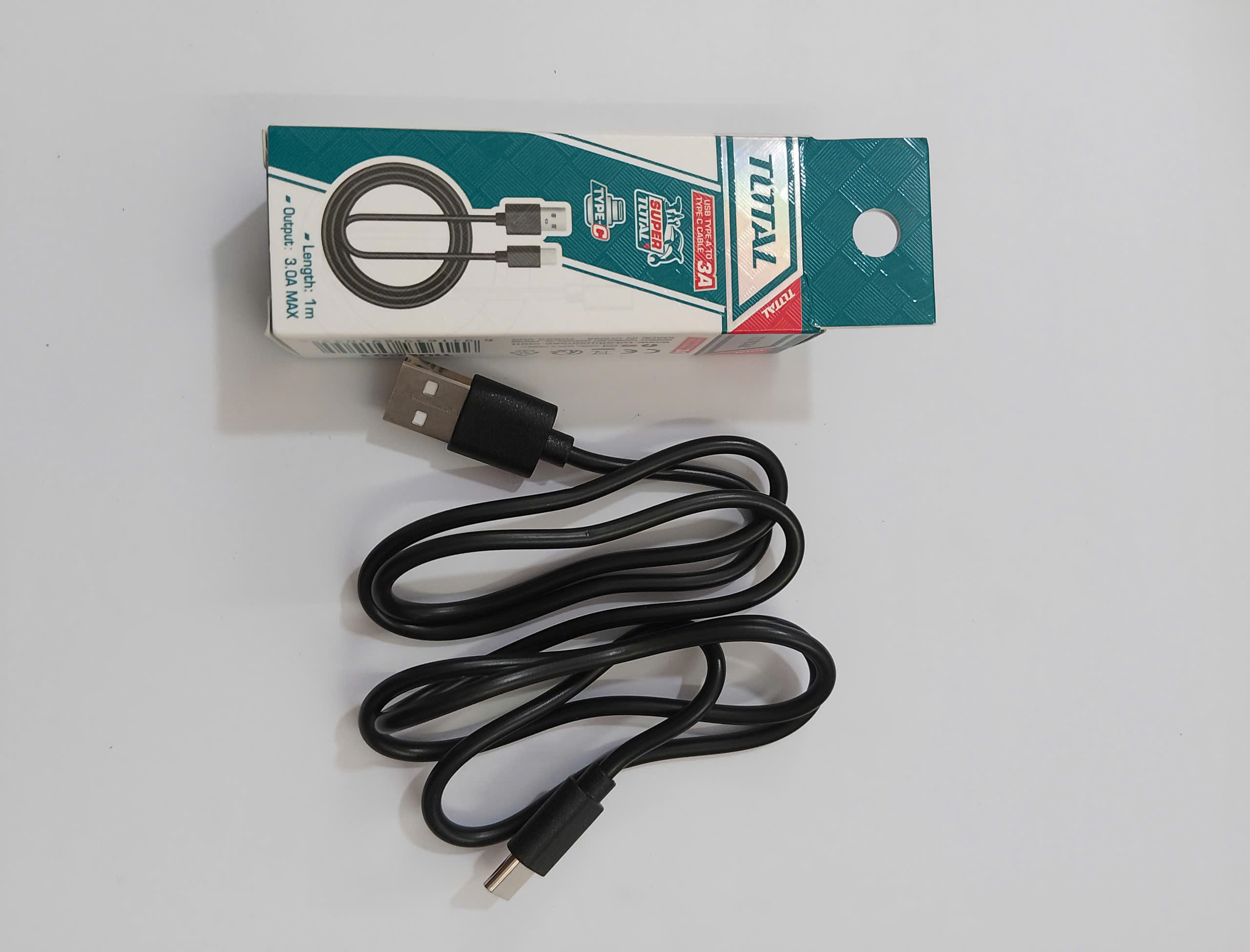 Hình ảnh 14 của mặt hàng Dây cáp sạc USB type A sang type C 1M Total TIUCC01