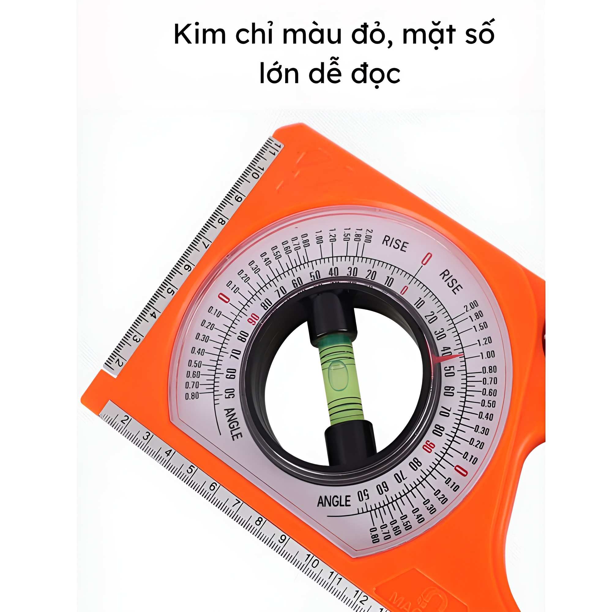 Hình ảnh 14 của mặt hàng Thước đo góc nghiêng Kapusi K-2808