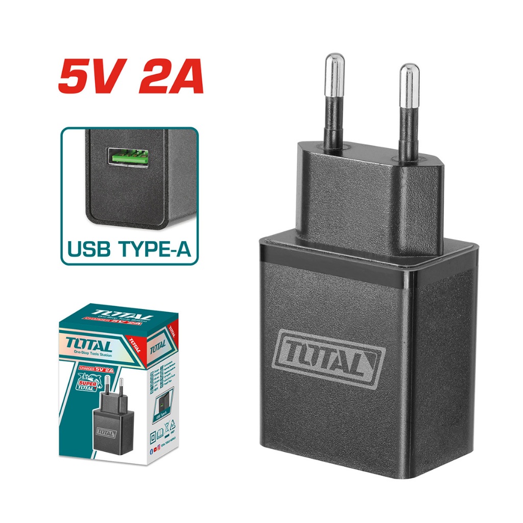 Hình ảnh 1 của mặt hàng Đầu sạc 5V/2A Total TCLI120502