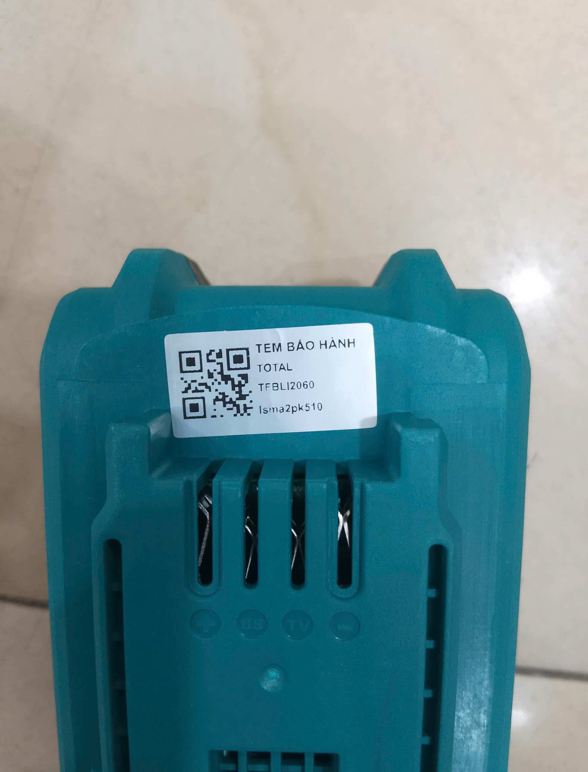 Hình ảnh 18 của mặt hàng Pin Lithium-ion 20V/6.0Ah Total TFBLI2060