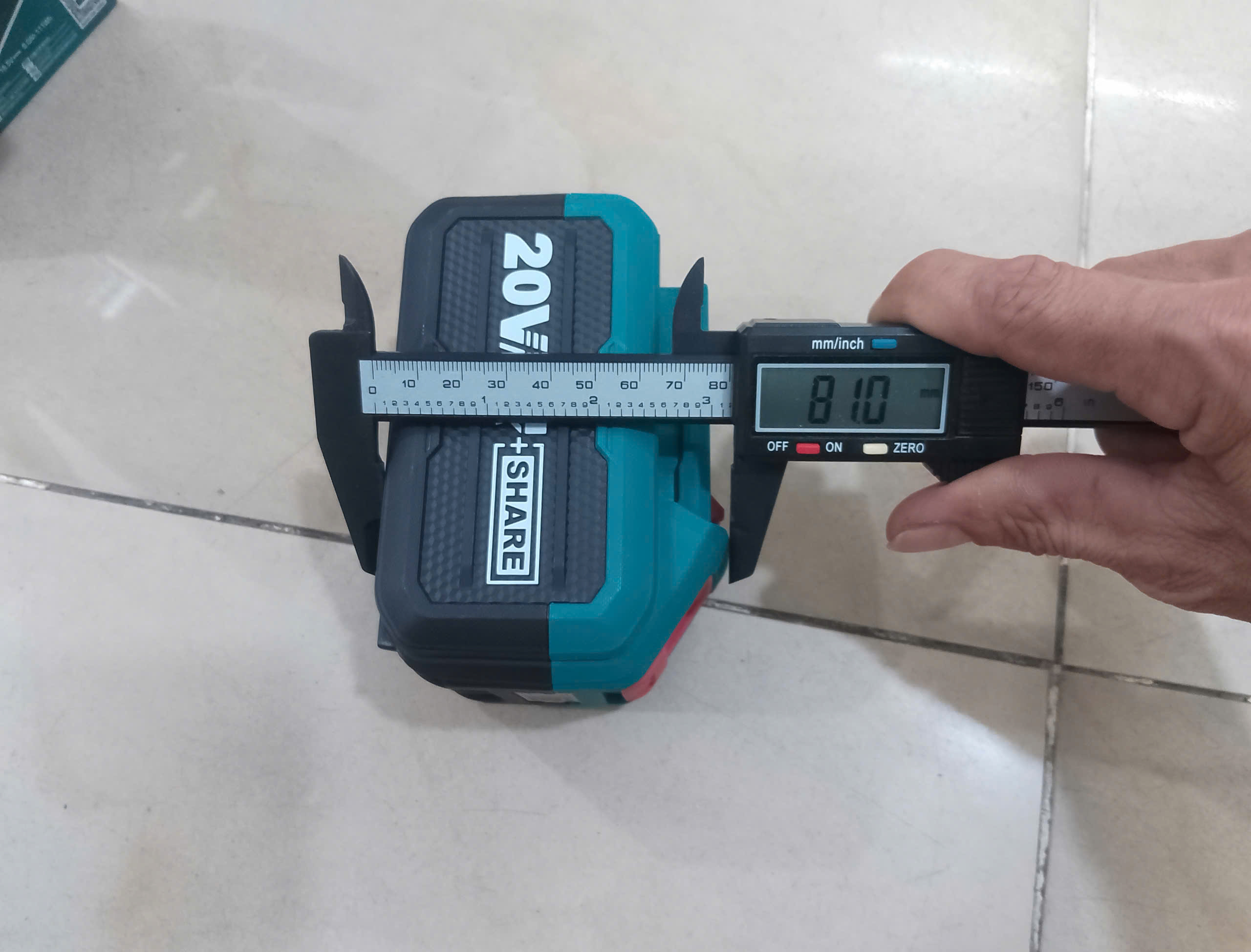Hình ảnh 9 của mặt hàng Pin Lithium-ion 20V/6.0Ah Total TFBLI2060