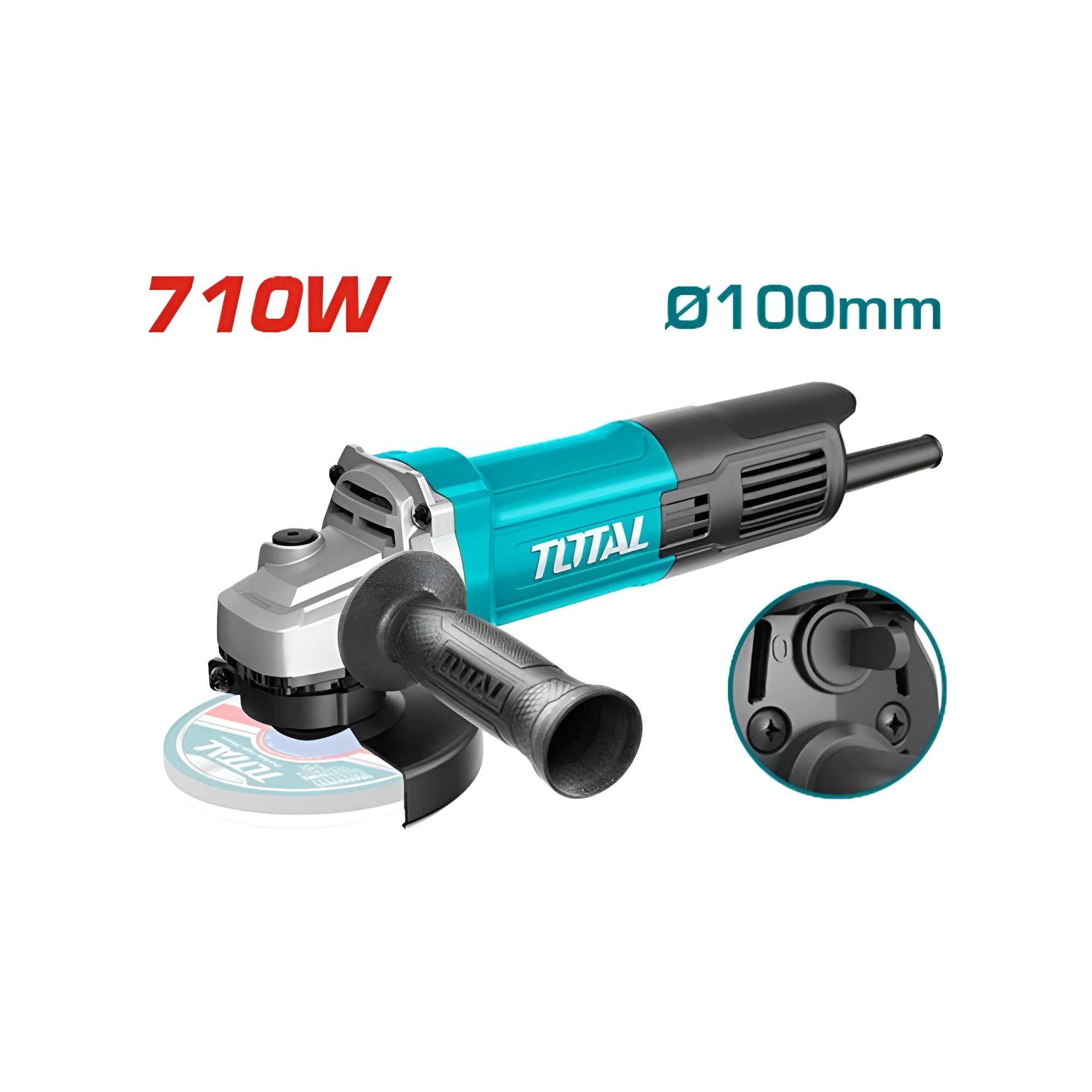 Hình ảnh 1 của mặt hàng Máy mài góc 710W Total TG10710076