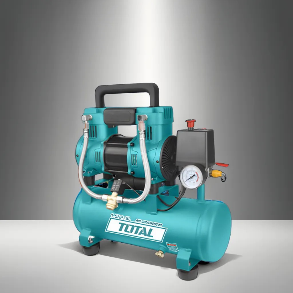 Hình ảnh 3 của mặt hàng Máy nén khí không dầu 6L/1100W Total TCS1110062T