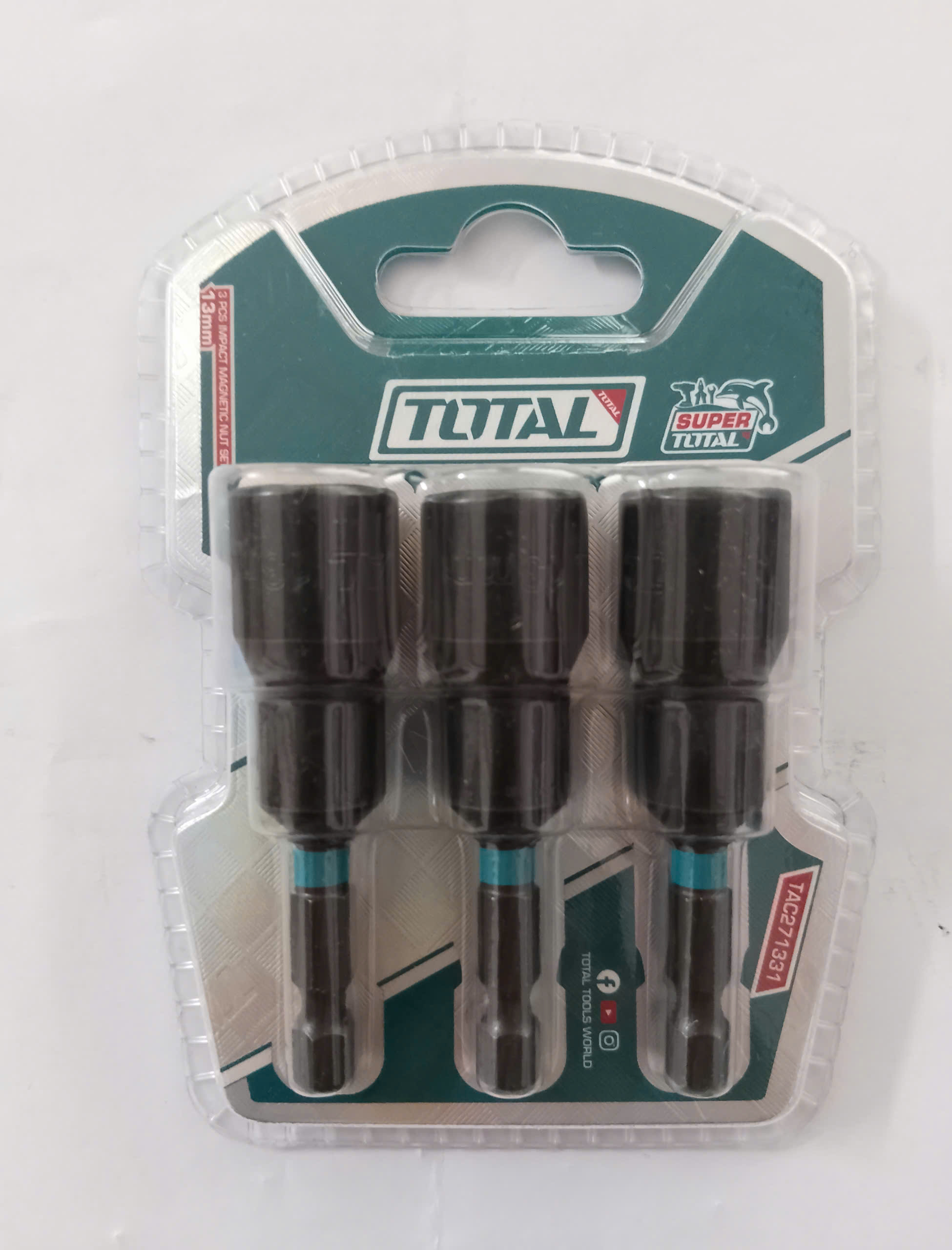Hình ảnh 9 của mặt hàng Bộ 3 mũi từ bắn tôn 13mm Total TAC271331