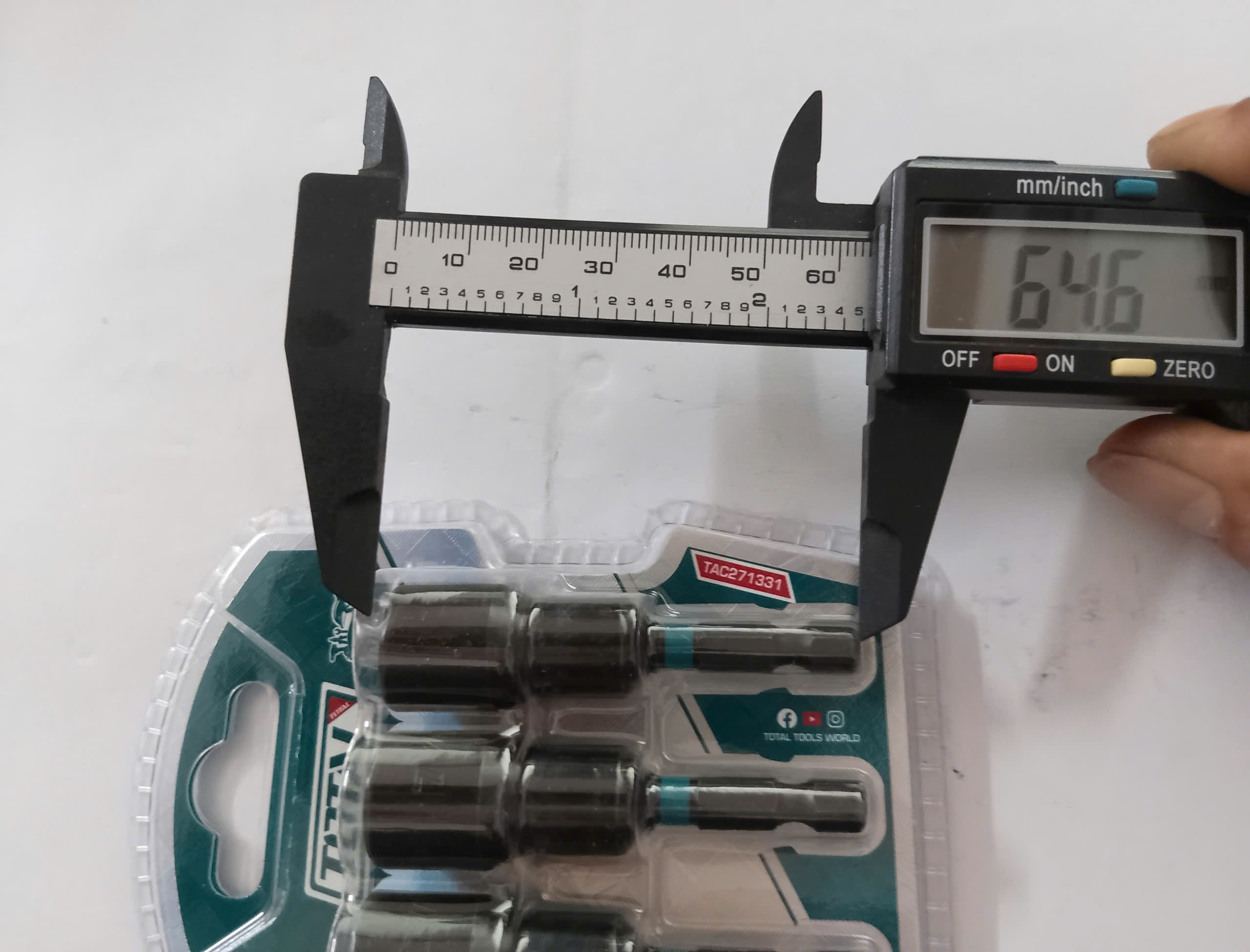 Hình ảnh 10 của mặt hàng Bộ 3 mũi từ bắn tôn 13mm Total TAC271331