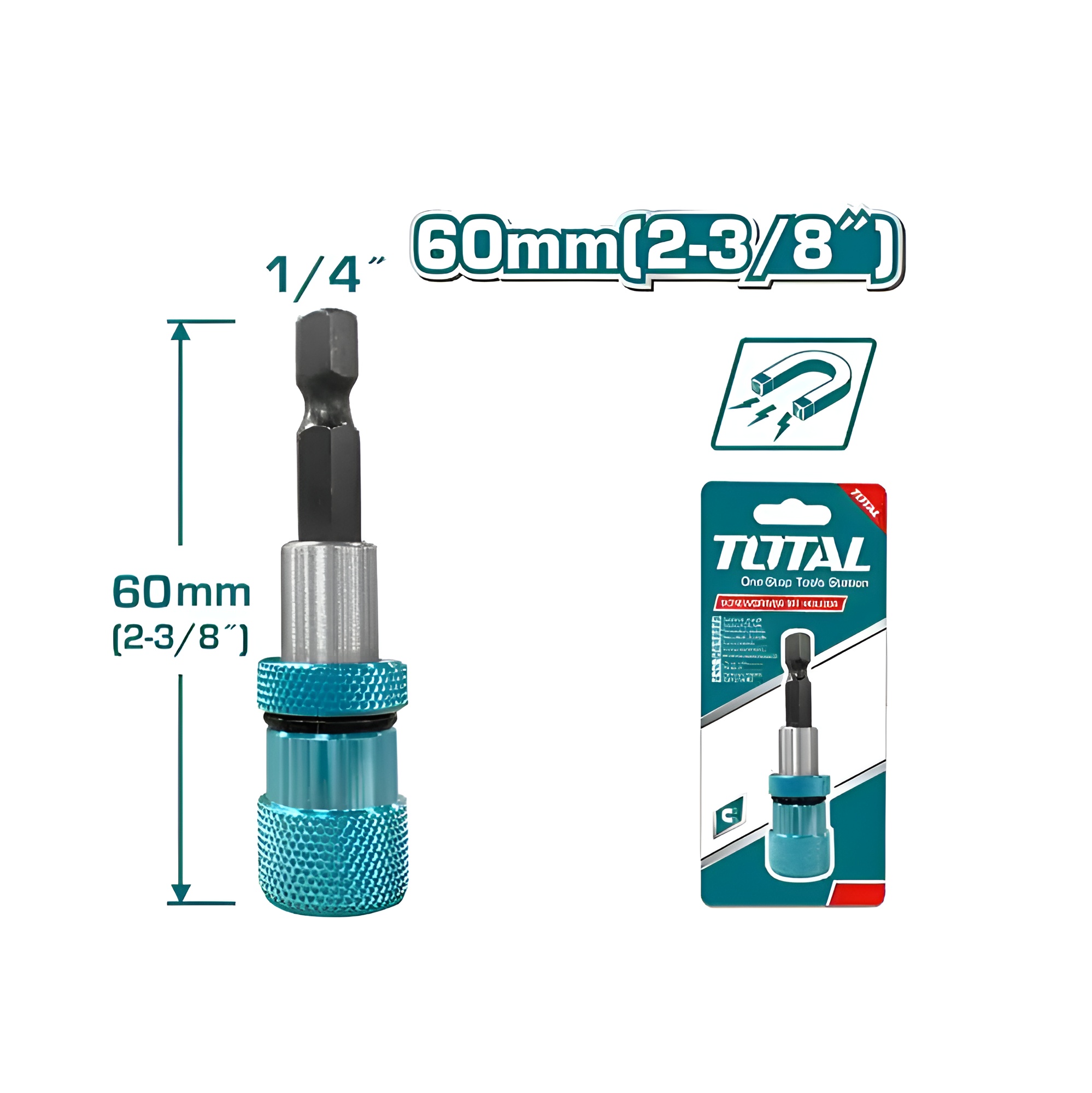 Hình ảnh 2 của mặt hàng Mũi gắn vặn vít 60mm Total TAC464601