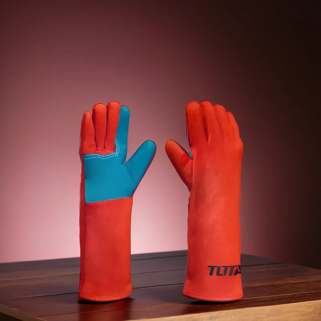 Hình ảnh 2 của mặt hàng Găng tay vải da dùng máy hàn Total TSP15161