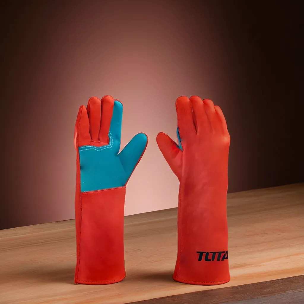 Hình ảnh 3 của mặt hàng Găng tay vải da dùng máy hàn Total TSP15161