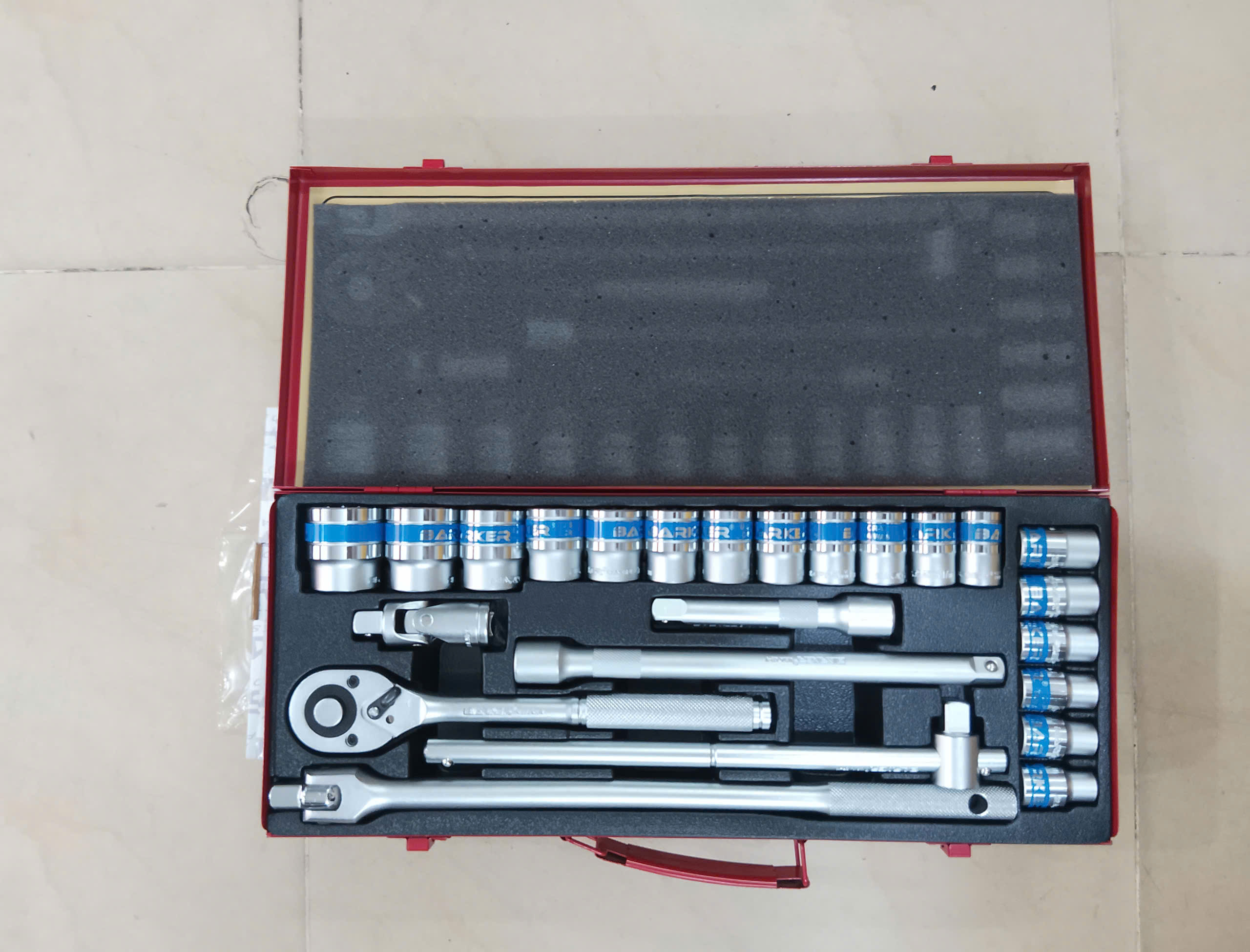 Hình ảnh 2 của mặt hàng Tuýp bộ 12 góc 1/2x25pcs Barker