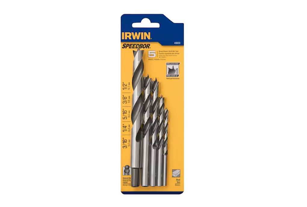 Hình ảnh 2 của mặt hàng Bộ 5 mũi khoan gỗ đầu đinh Irwin