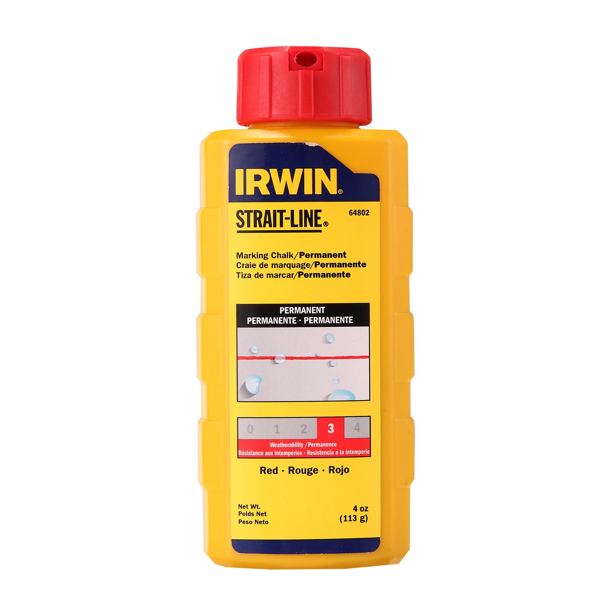 Hình ảnh 3 của mặt hàng Mực đỏ đánh dấu cho búng mực can 4oz Irwin