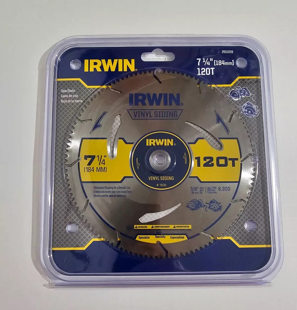 Hình ảnh 2 của mặt hàng Lưỡi cắt chuyên dụng 184mm 120T Irwin