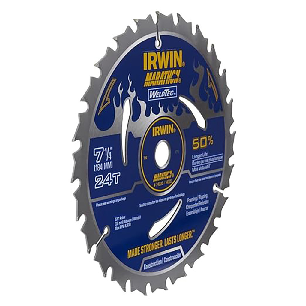 Hình ảnh 3 của mặt hàng Lưỡi cưa 24 răng Marathon 184mm Irwin