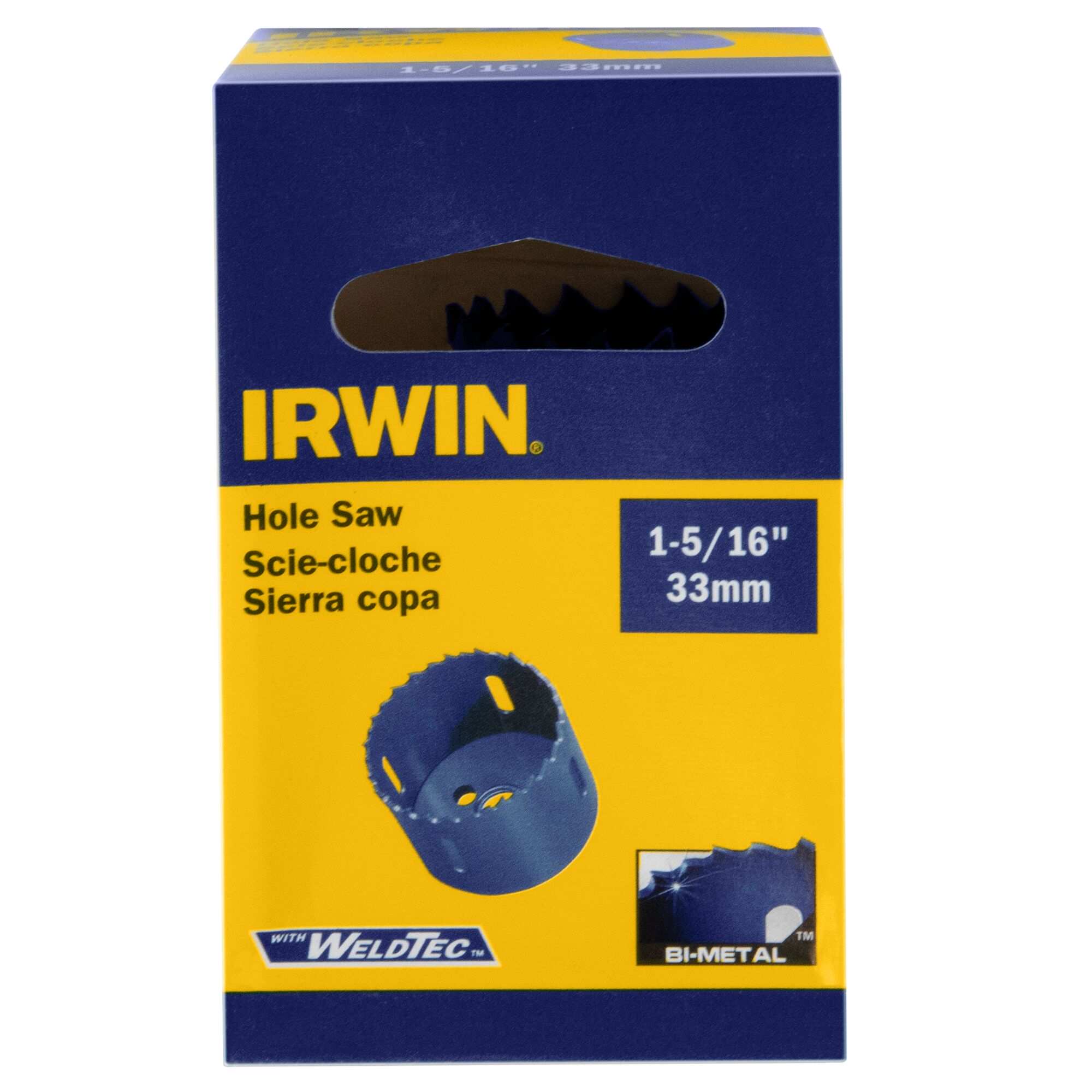 Hình ảnh 5 của mặt hàng Cưa khoét lỗ Bi-metal 1-5/16" Irwin