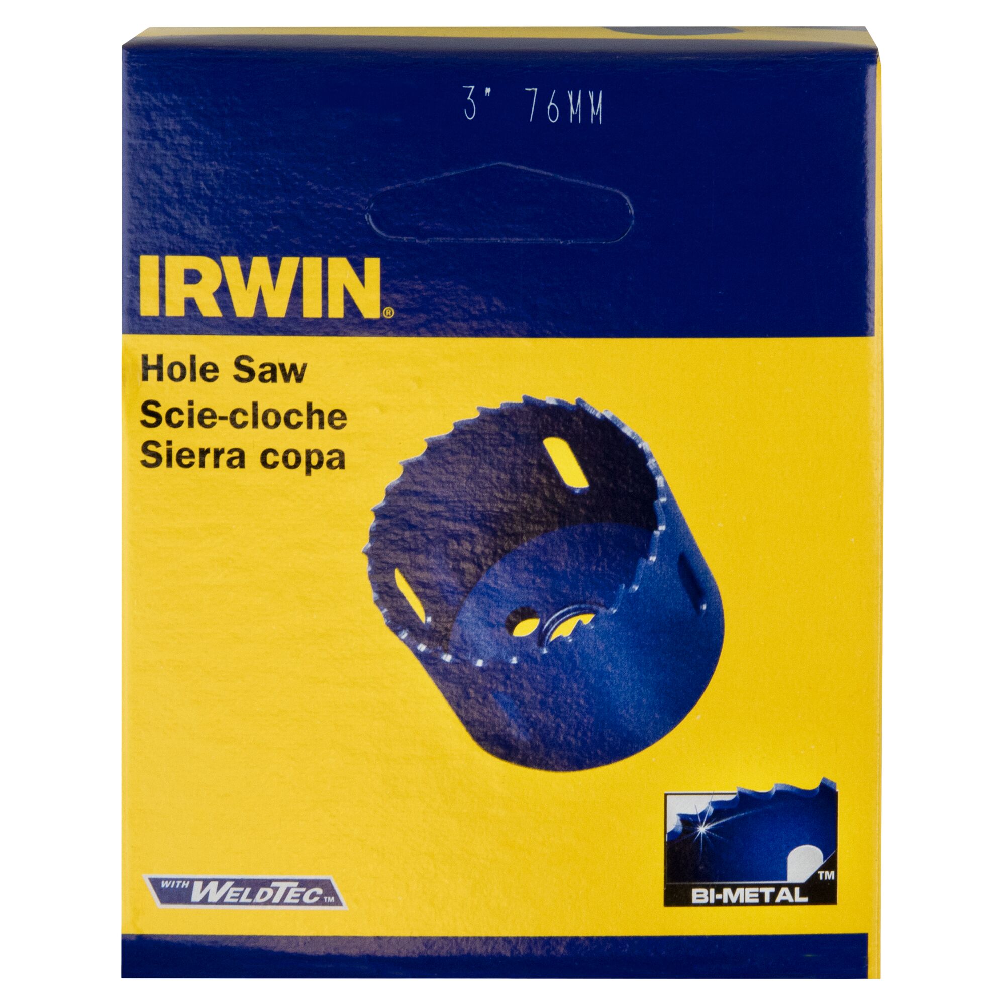 Hình ảnh 4 của mặt hàng Cưa khoét lỗ Bi-metal 3" Irwin